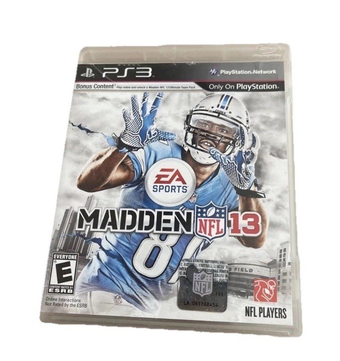 PS3 Sports Game Lot of 6 MADDEN 13 NBA 14 MLB 14 FIFA 14 NHL 14 PGA TOUR 13