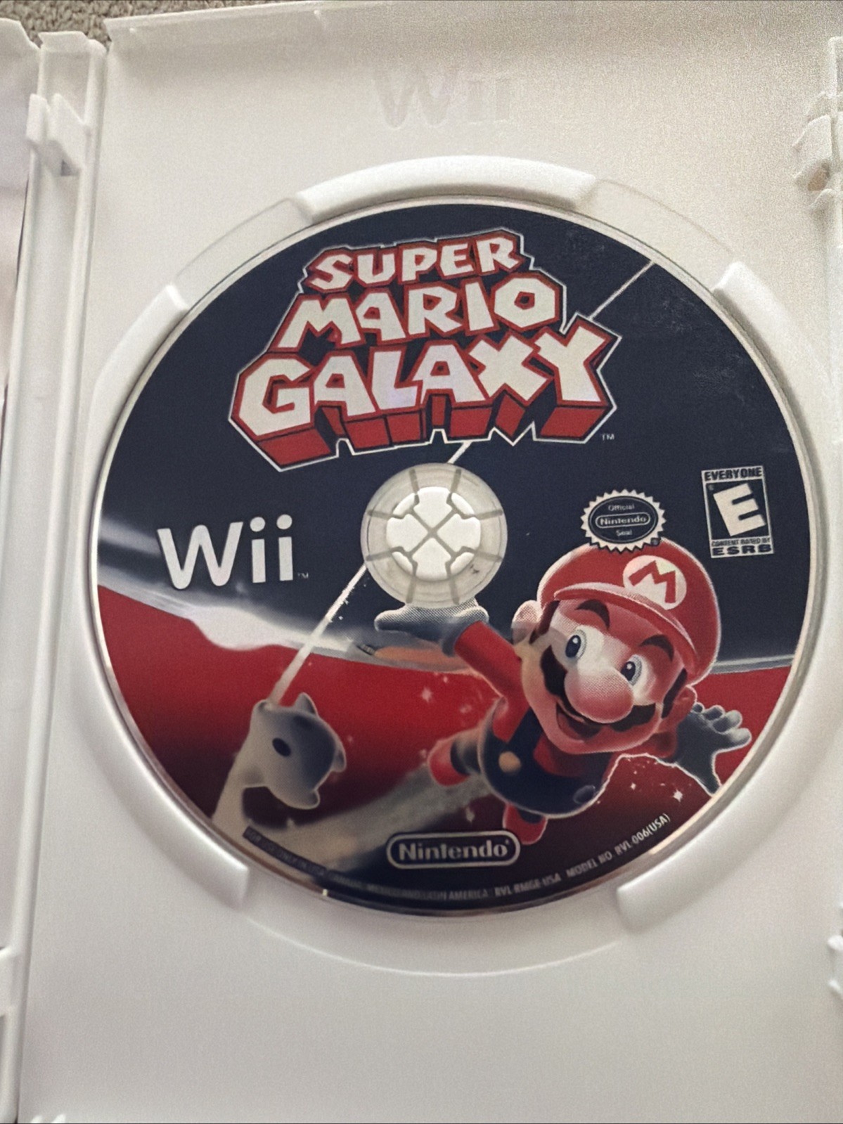 Super Mario Galaxy Nintendo Wii – No Manual Tested READ