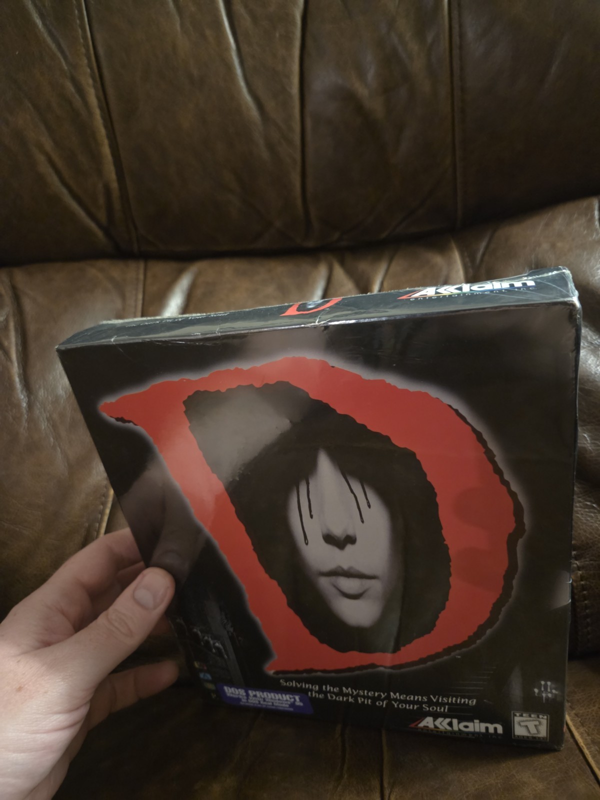 “D” (1995 PC) Acclaim RARE ENGLISH VERSION! Very Very Hard To Find Sealed!!