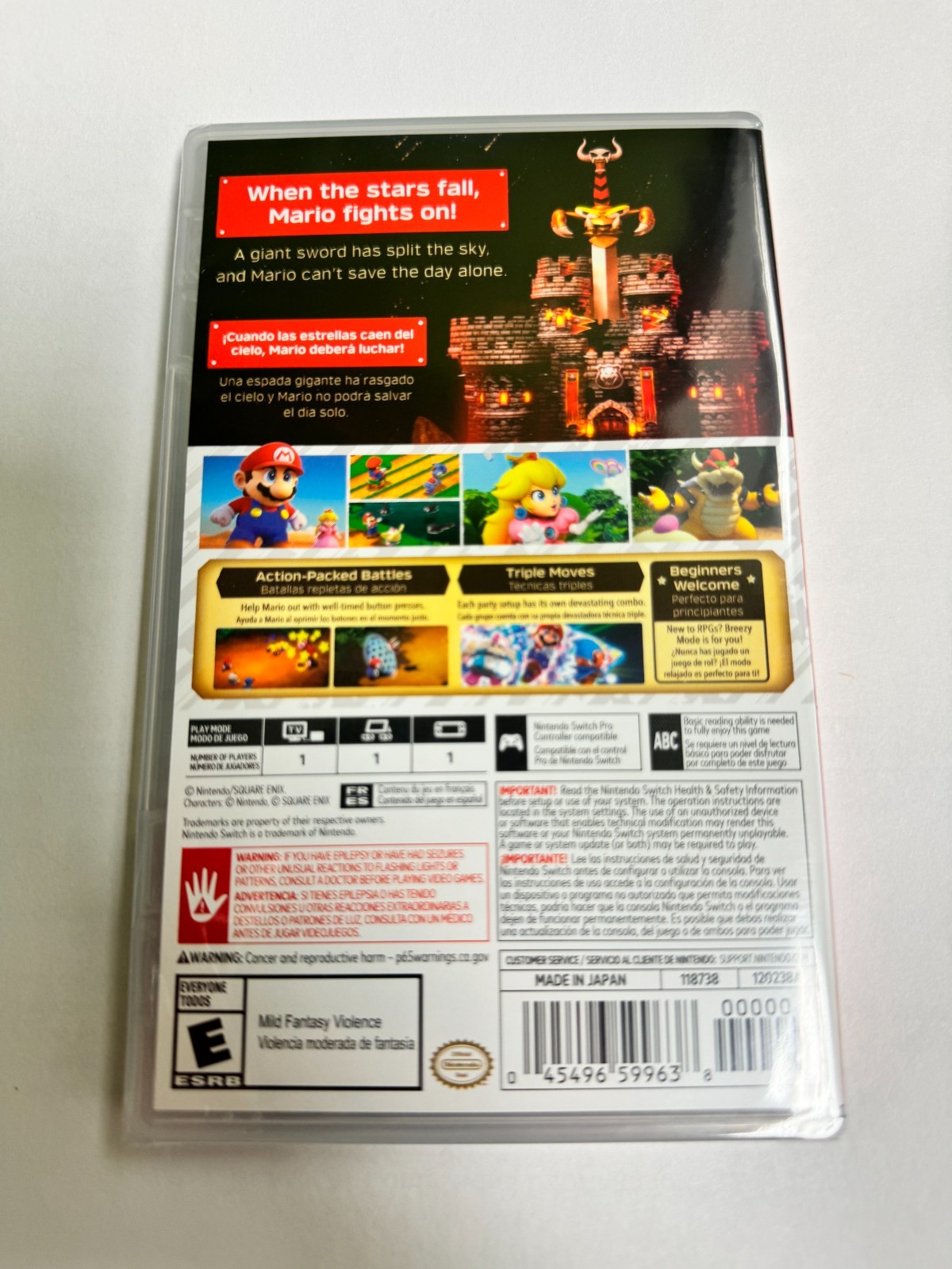 BRAND NEW Super Mario Bros RPG – Nintendo Switch