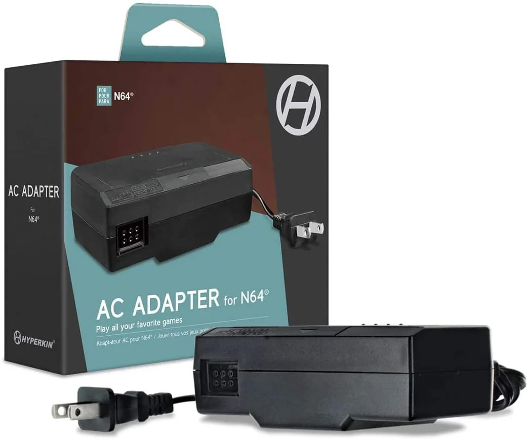 Hyperkin AC Power Adapter 110V – 245V – Brand New – N64