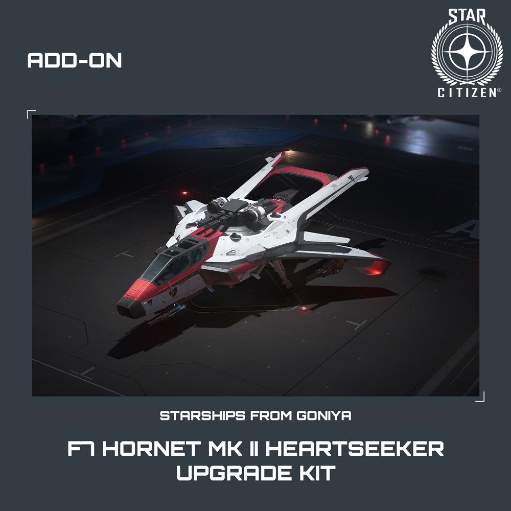 STAR CITIZEN – ADD-ONS – F7 HORNET MK II HEARTSEEKER UPGRADE KIT