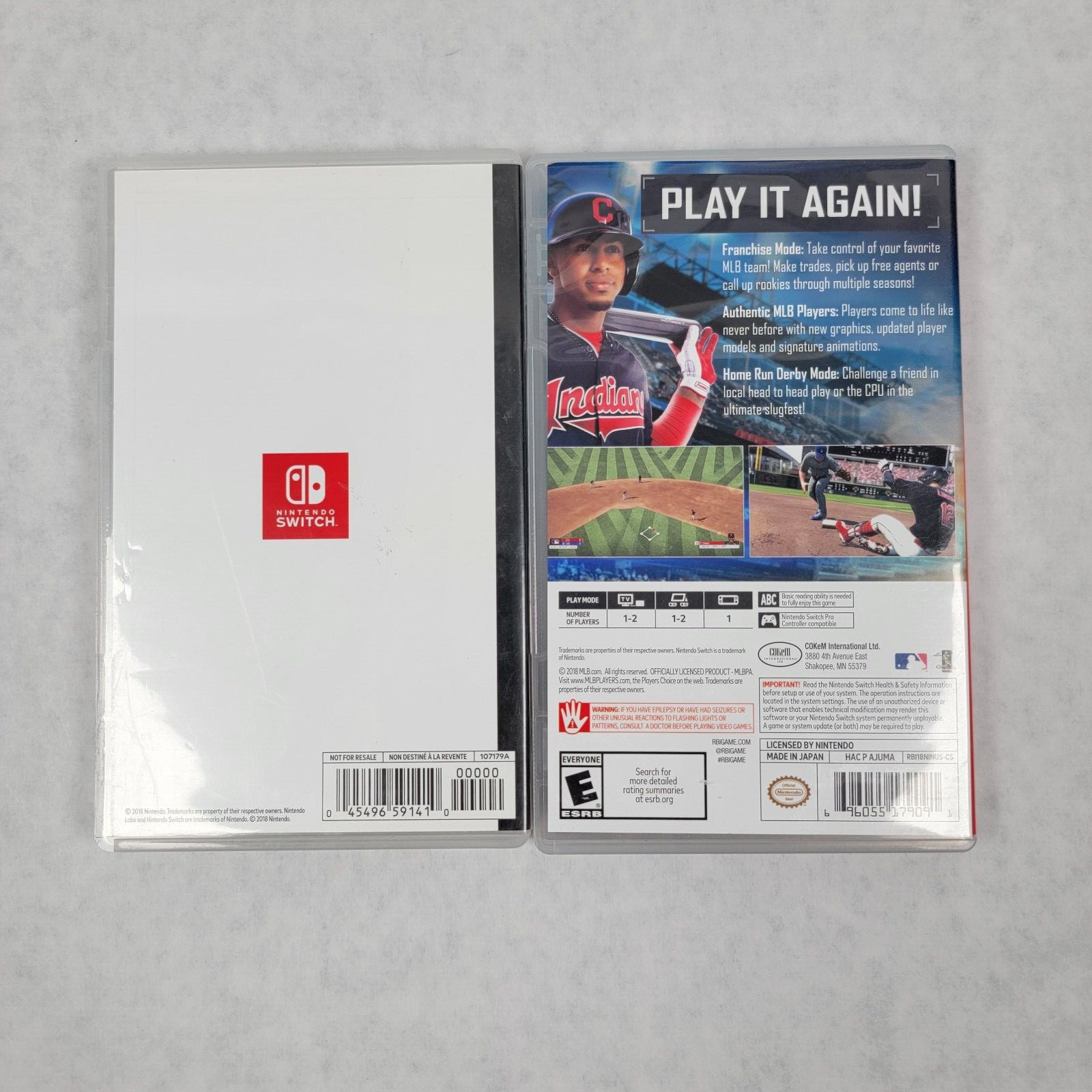 R.B.I. Baseball 18 / Nintendo LABO Toy-Con 01 (Nintendo Switch)