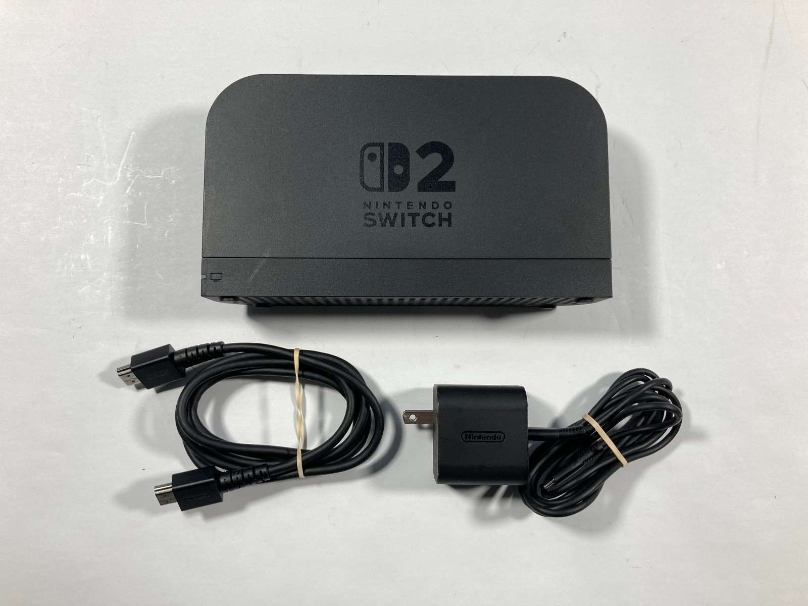 OEM Nintendo Switch 2 Charging Dock Set with Power and HDMI Cables – Good Cond.