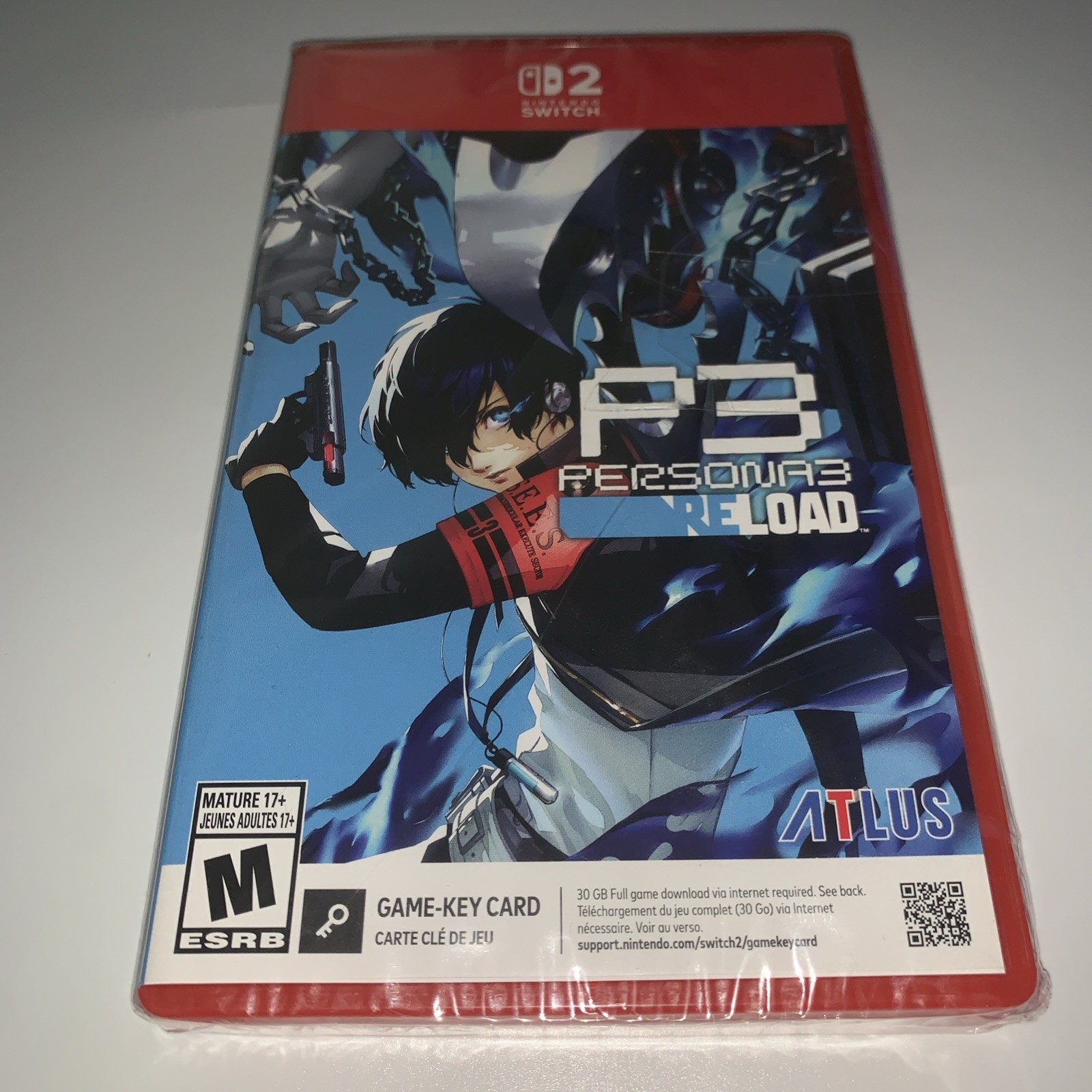 Persona 3 Reload (Game-Key-Card) – Nintendo Switch 2 | Brand New Sealed! Read