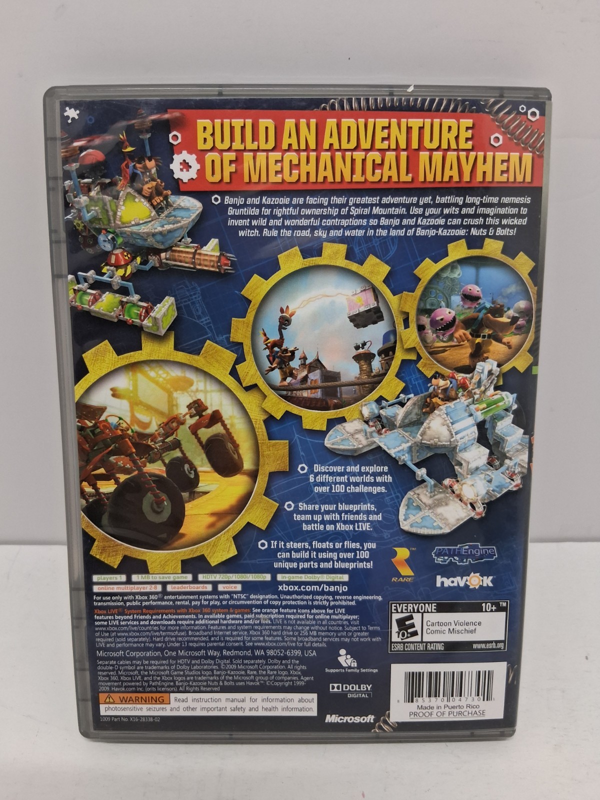 Banjo Kazooie: Nuts & Bolts – Microsoft Xbox 360
