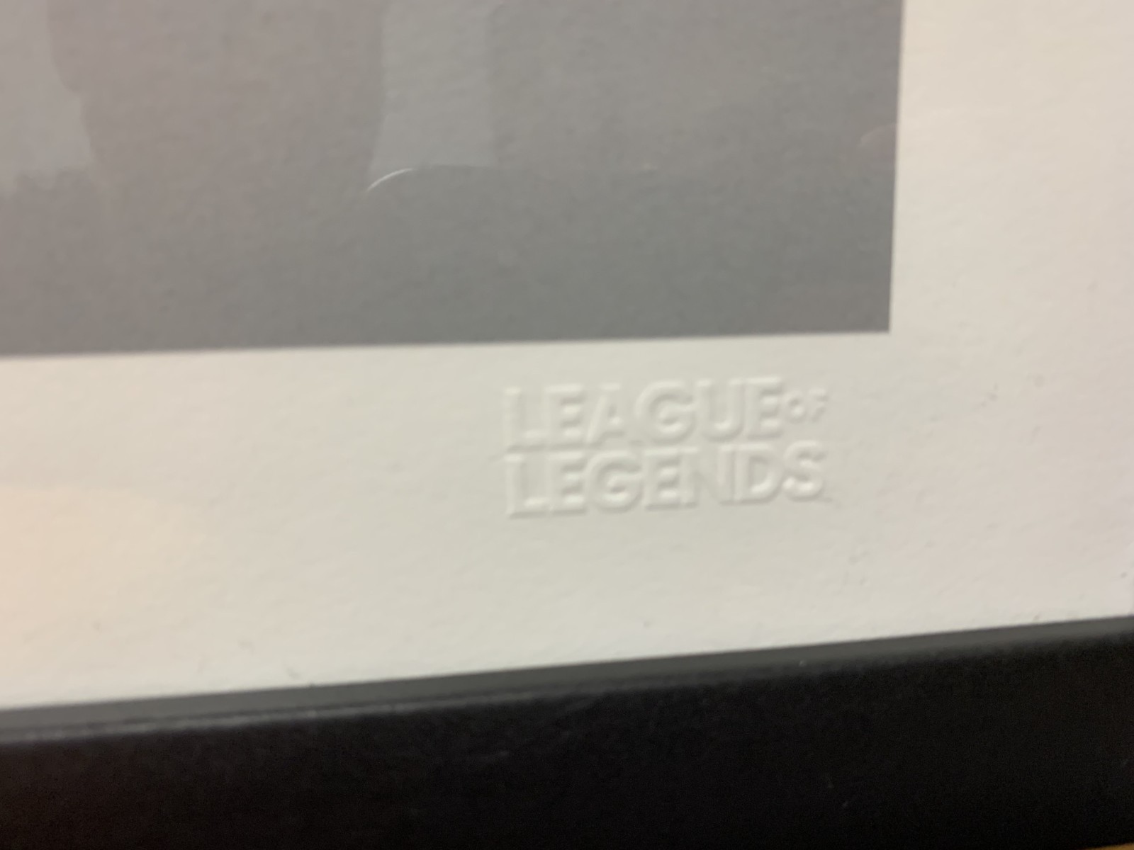 League Of Legends Champion Medley Giclee Art Print Framed Rare 16×28 (1/300)