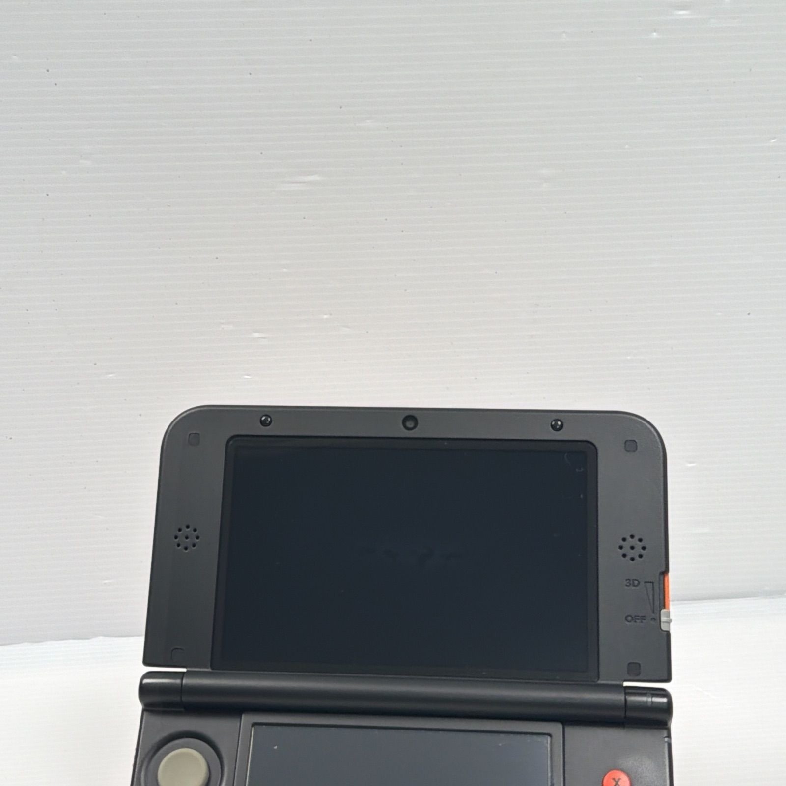 NINTENDO 3DS LL Orange Black Console Working Condition Excellent Include SD Card
