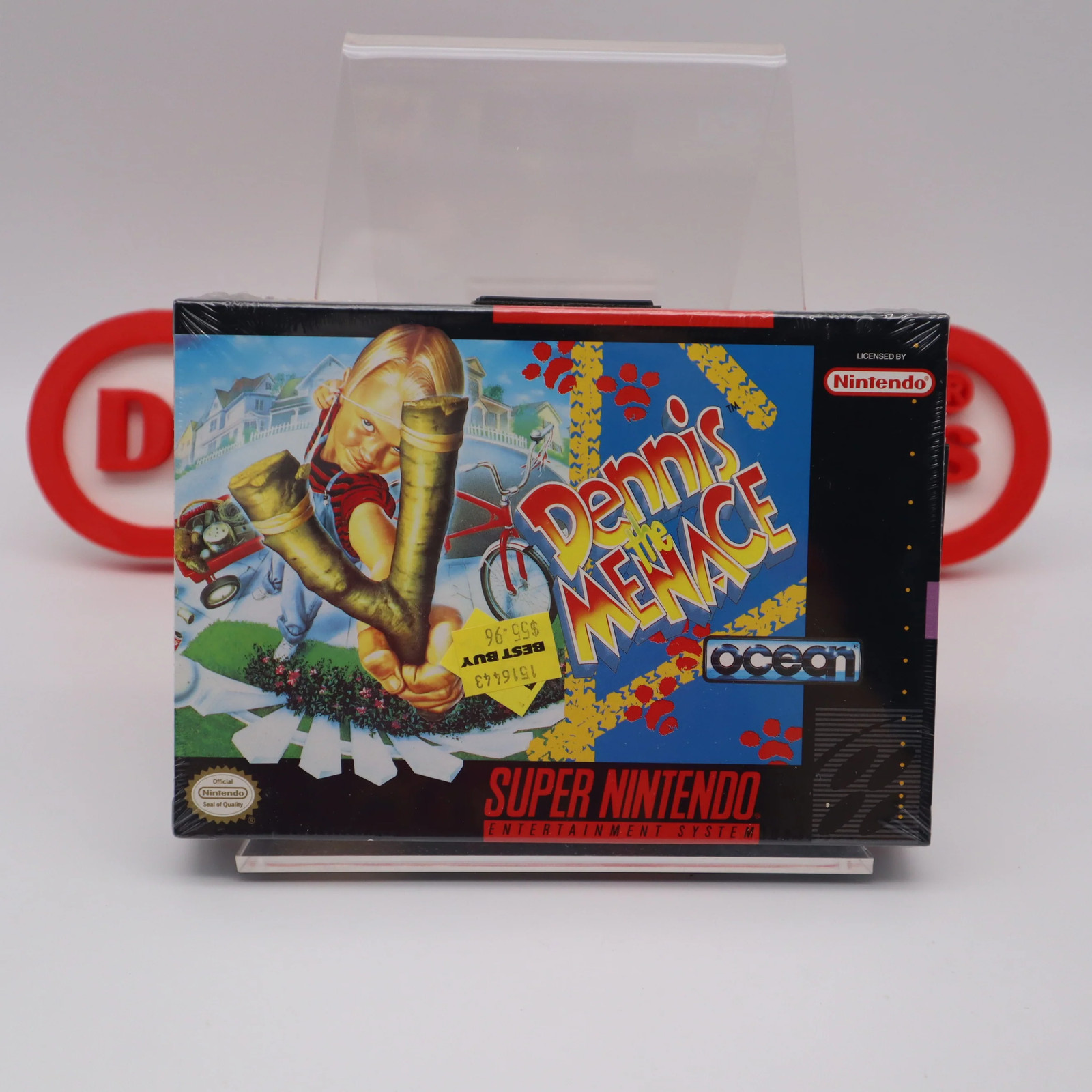 SNES Super Nintendo Game DENNIS THE MENACE – NEW & Factory Sealed!
