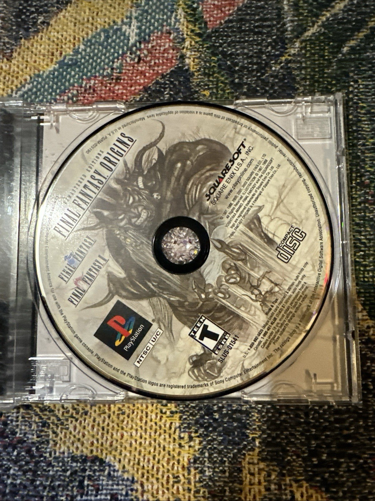 Final Fantasy Origins – Complete (Sony PlayStation 1, PS1) CIB – Black Label