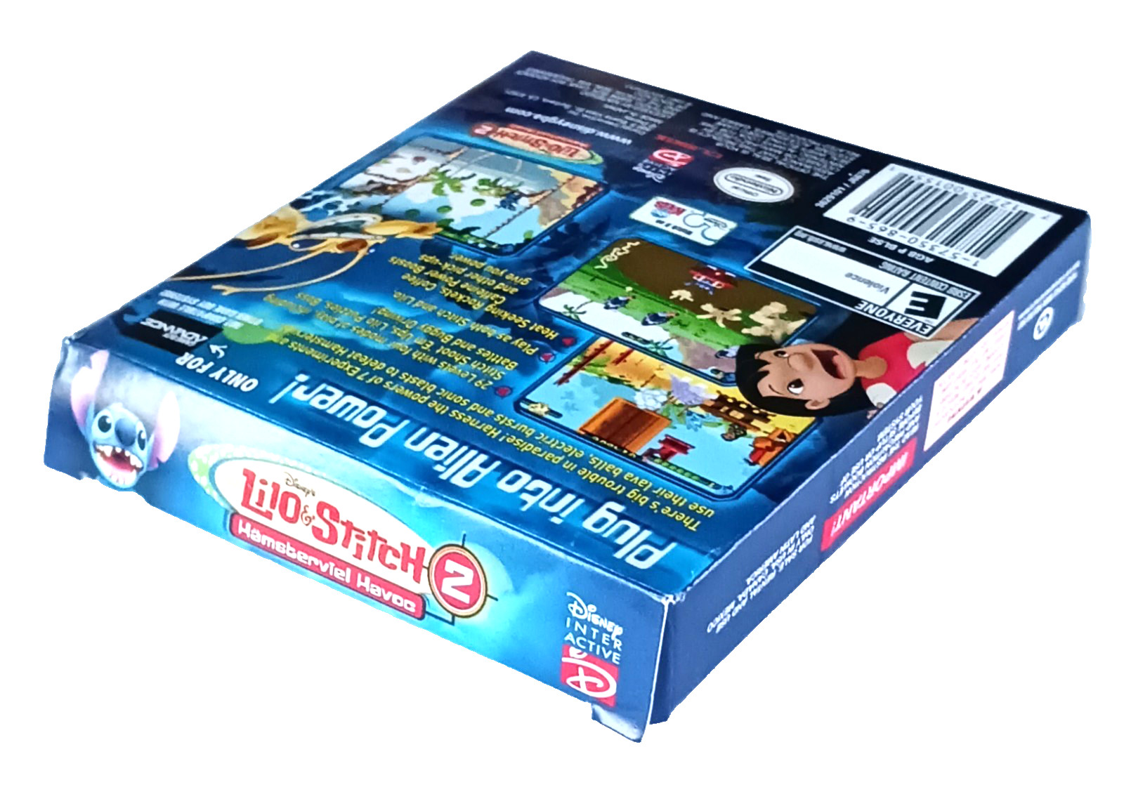 Lilo & Stitch 2 Hamsterviel Havoc Gameboy Advance Video Game Disney GBA