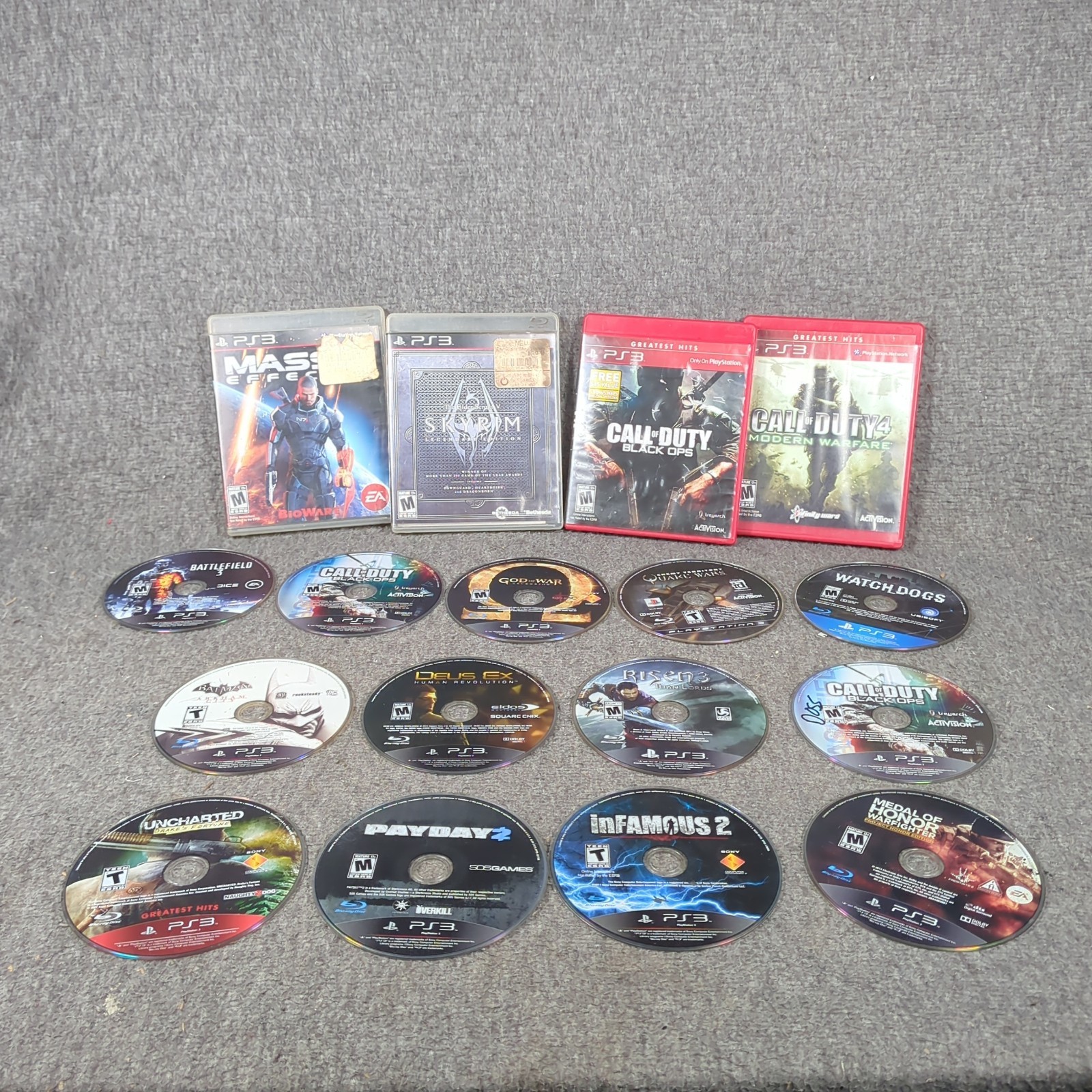 PS3 PlayStation 3 Bulk Lot Of 17 Games