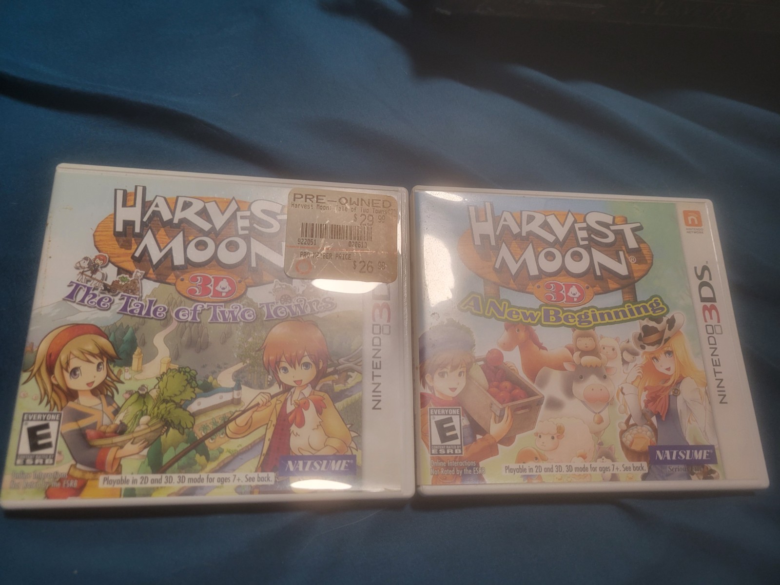 Harvest Moon 3D: The Tale of Two Towns And A New Beginning Cib Lot