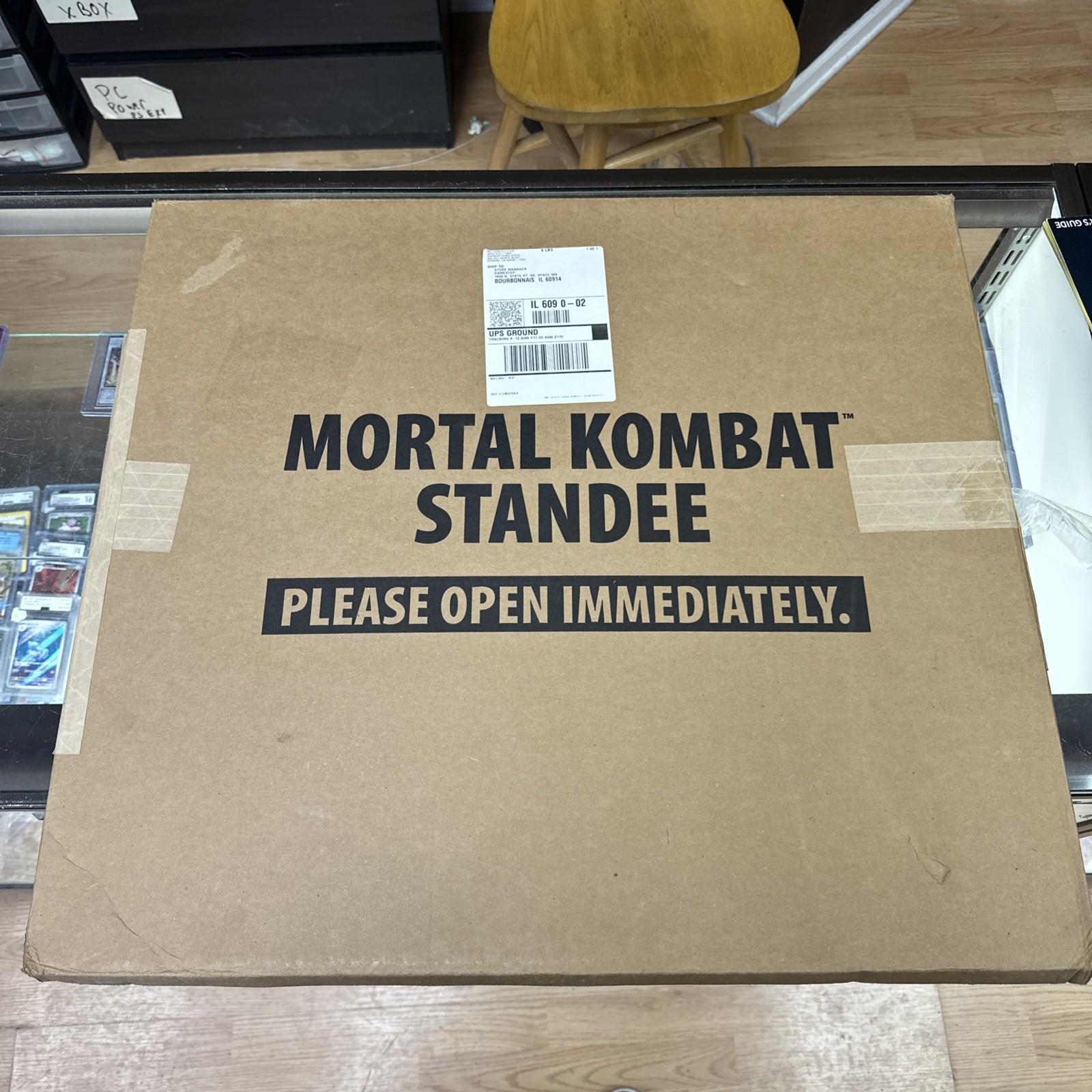 Unassembled Brand New Mortal Kombat 9 Store Display standee See Pictures Read