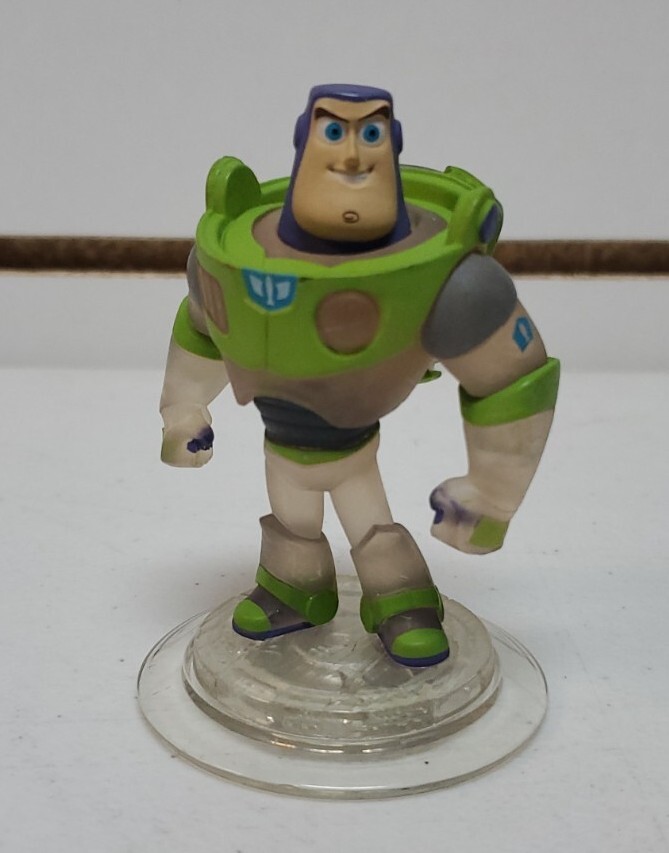 Disney Infinity Toy Story Lot 1: Crystal Buzz Lightyear, Playset Crystal & Discs