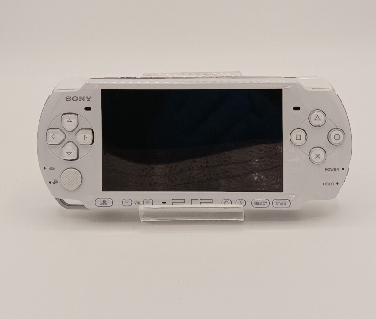 Sony PSP 3000 Pearl White Console w/ New Battery Charger & 5 Games Japan