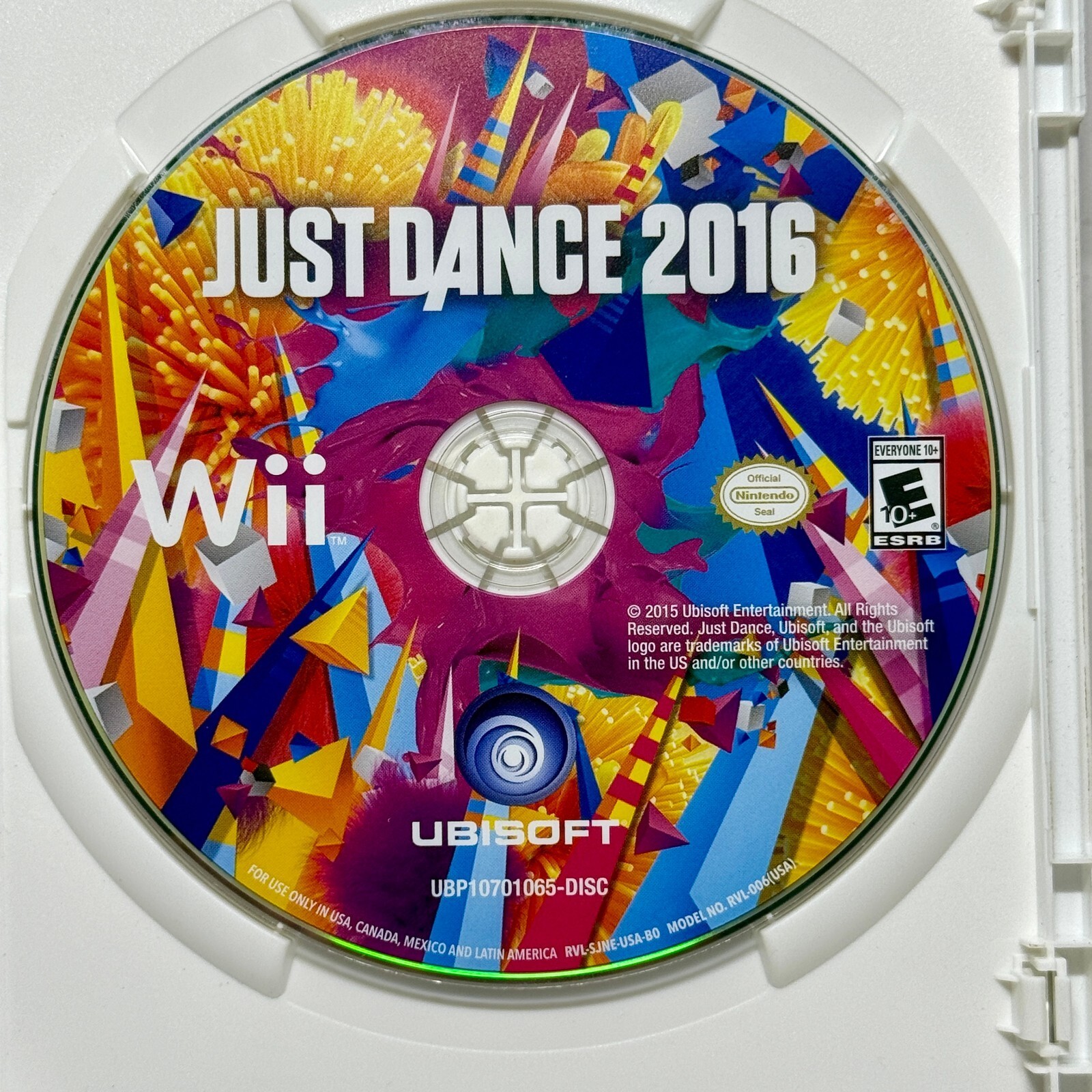 Just Dance 2016 Nintendo Wii