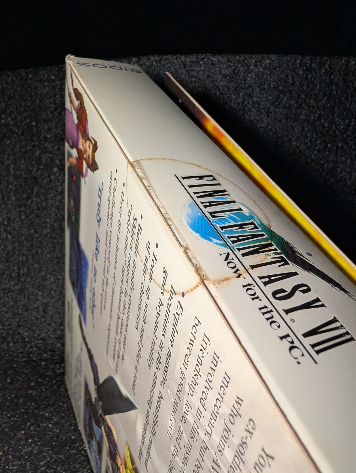 Final Fantasy VII 7 Trapezoid Big Box, PC, 1998, Squaresoft, Eidos, New & Sealed
