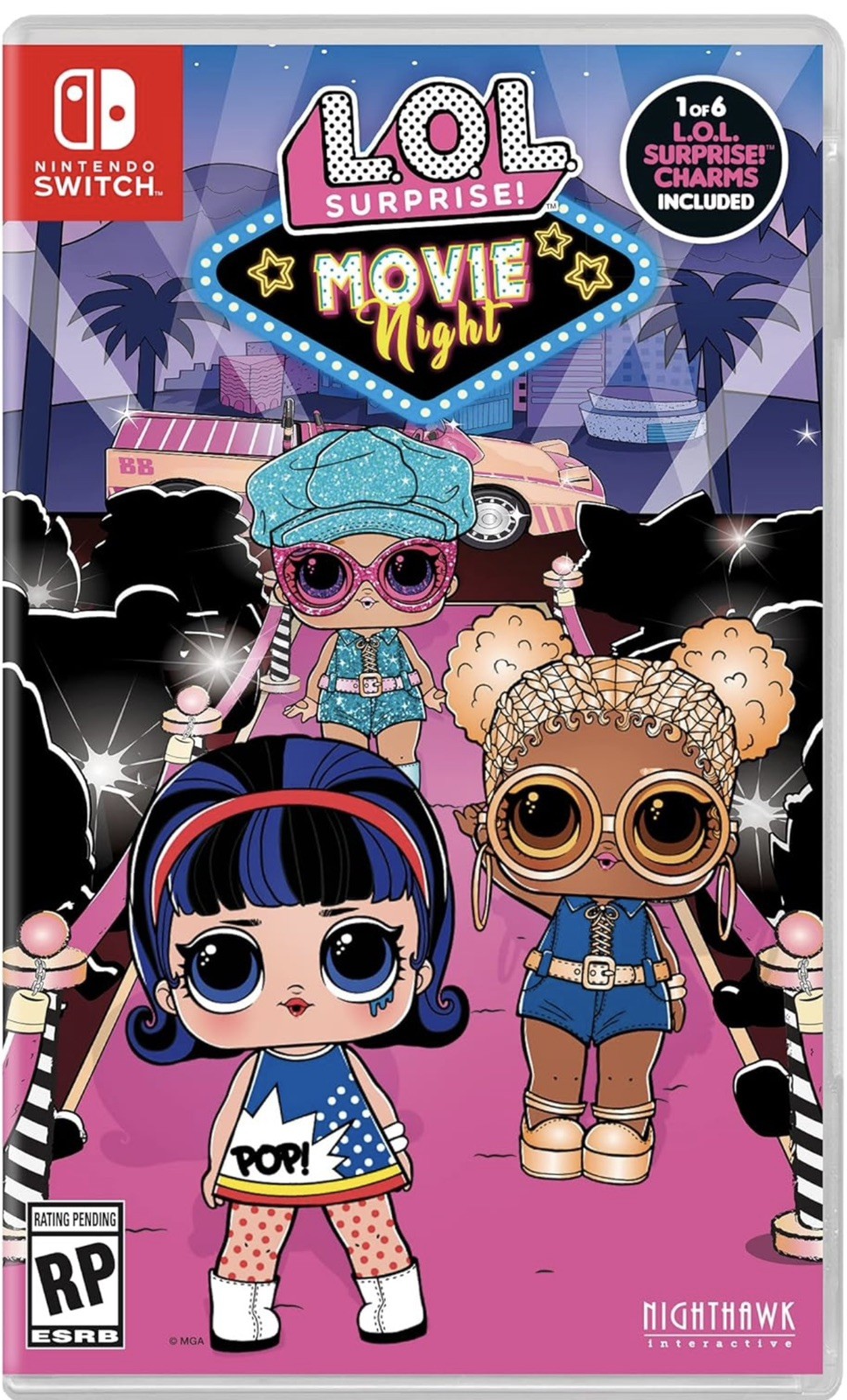 Nighthawk Interactive Lol Surprise! Movie Night – Nintendo Switch NH01637