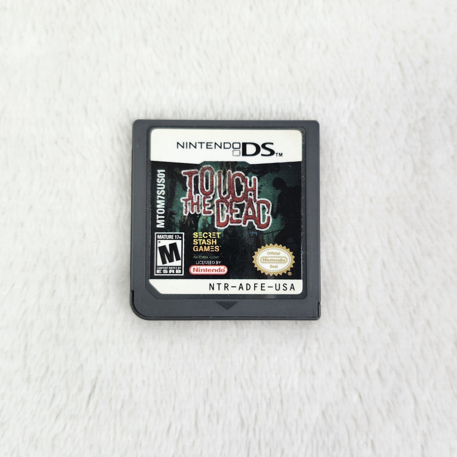 TOUCH THE DEAD (Nintendo DS, 2007) Authentic Game Cartridge Only TESTED