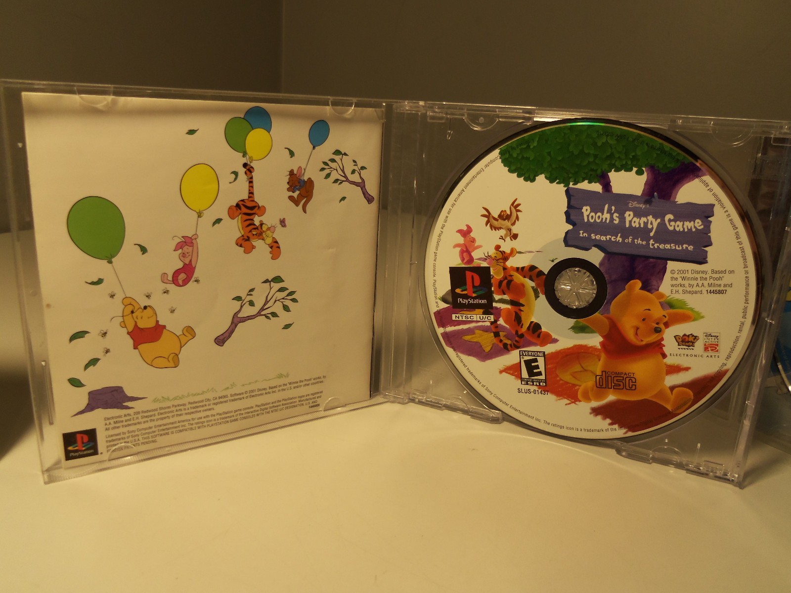 PS1 PlayStation 1 Powerpuff Girls Chemical X-Traction Pooh’s Party Lilo & Stitch