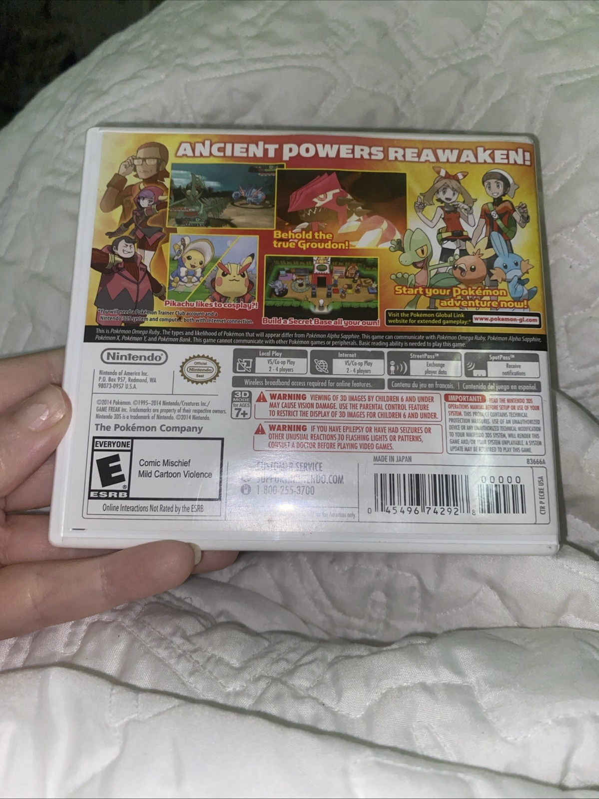 Pokemon Omega Ruby – Nintendo 3DS CASE ONLY (game Not Included)