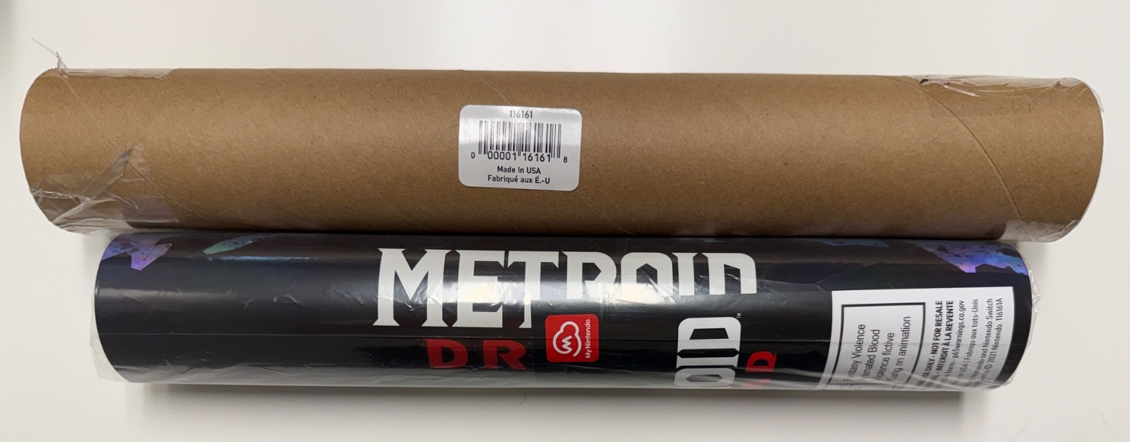 New | Nintendo Metroid Dread Holographic Poster Set 2 Pack | My Nintendo Rewards