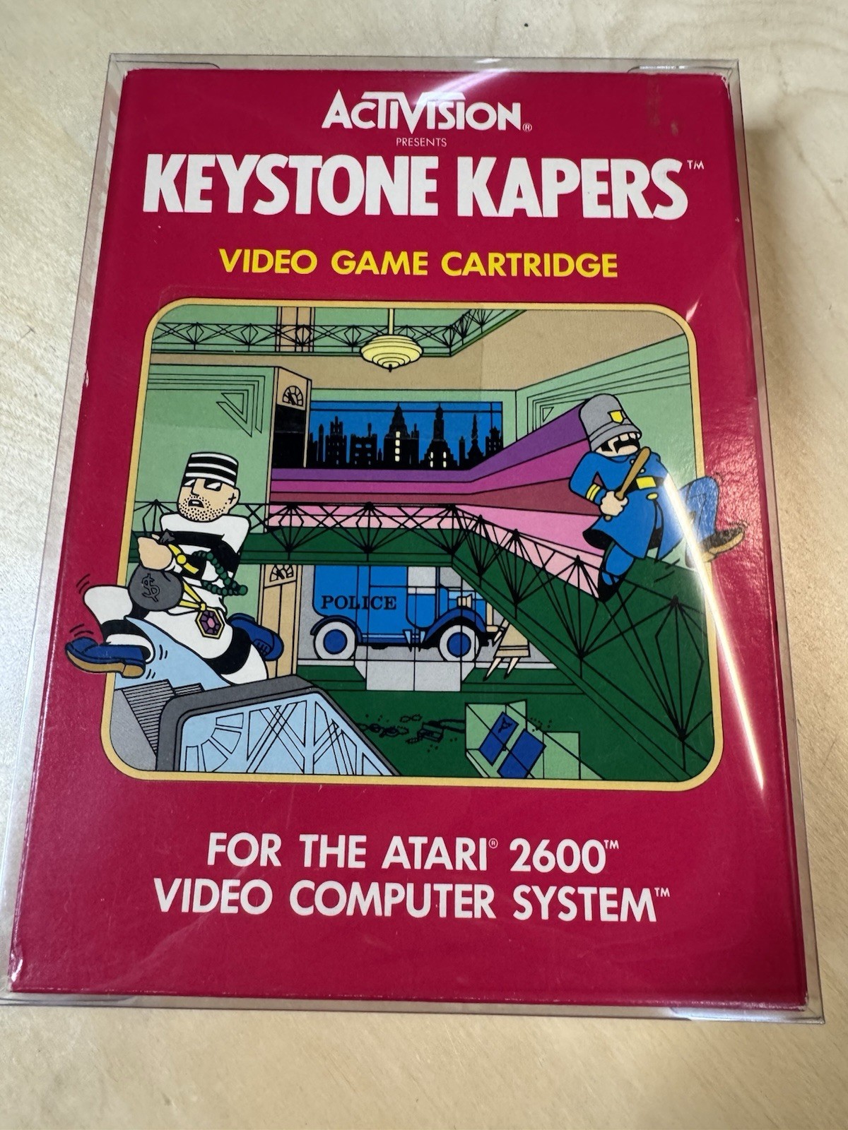 Keystone Kapers Atari 2600 By Activision – Great Box & Cartridge Condition