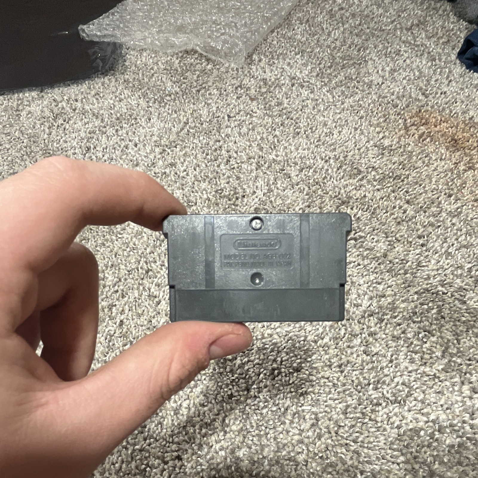 Game Boy Advance w/ LEGO Star Wars. Batteries not included.