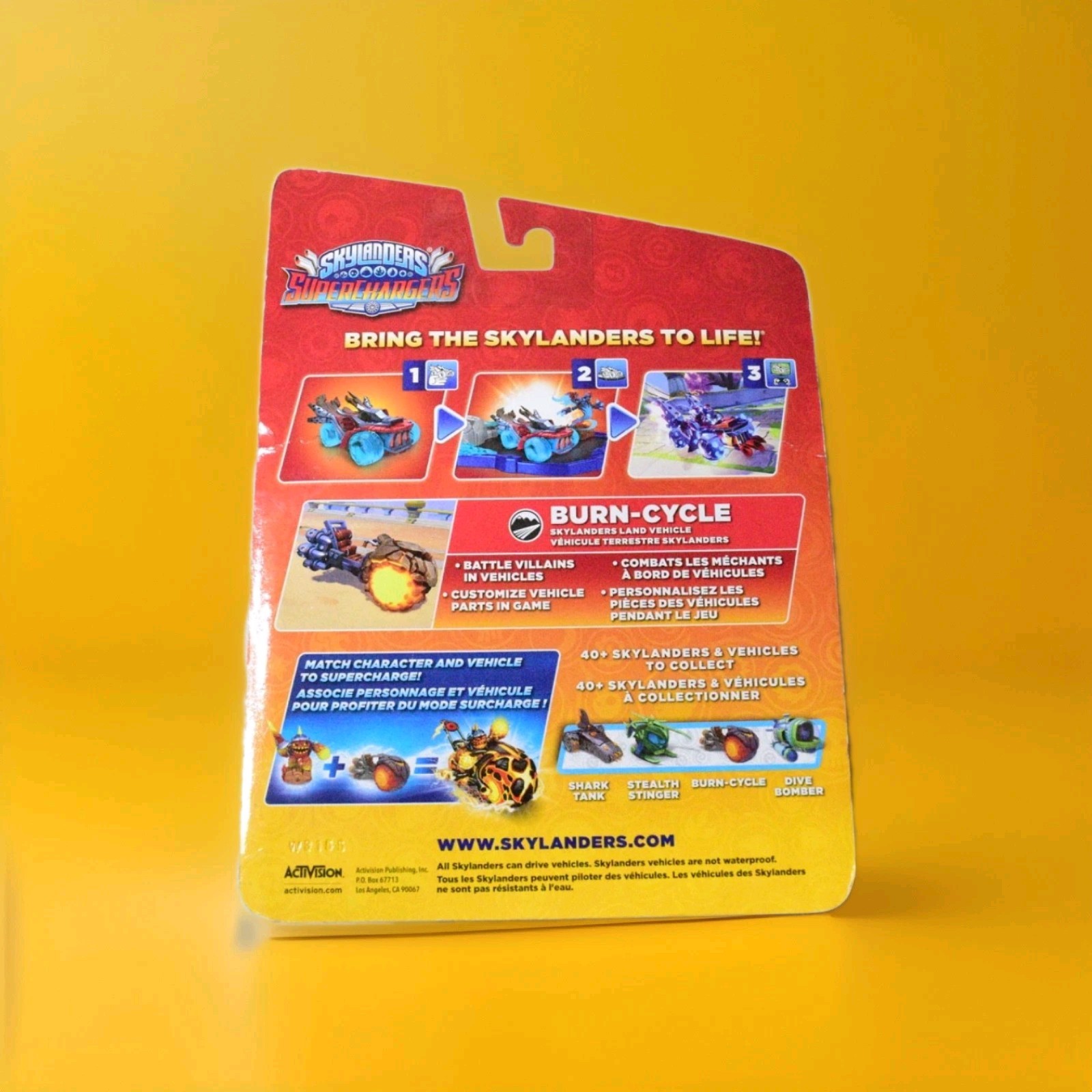 Skylanders Superchargers : Burn-Cycle Vehicle : Land Terrestre : Skylanders :..
