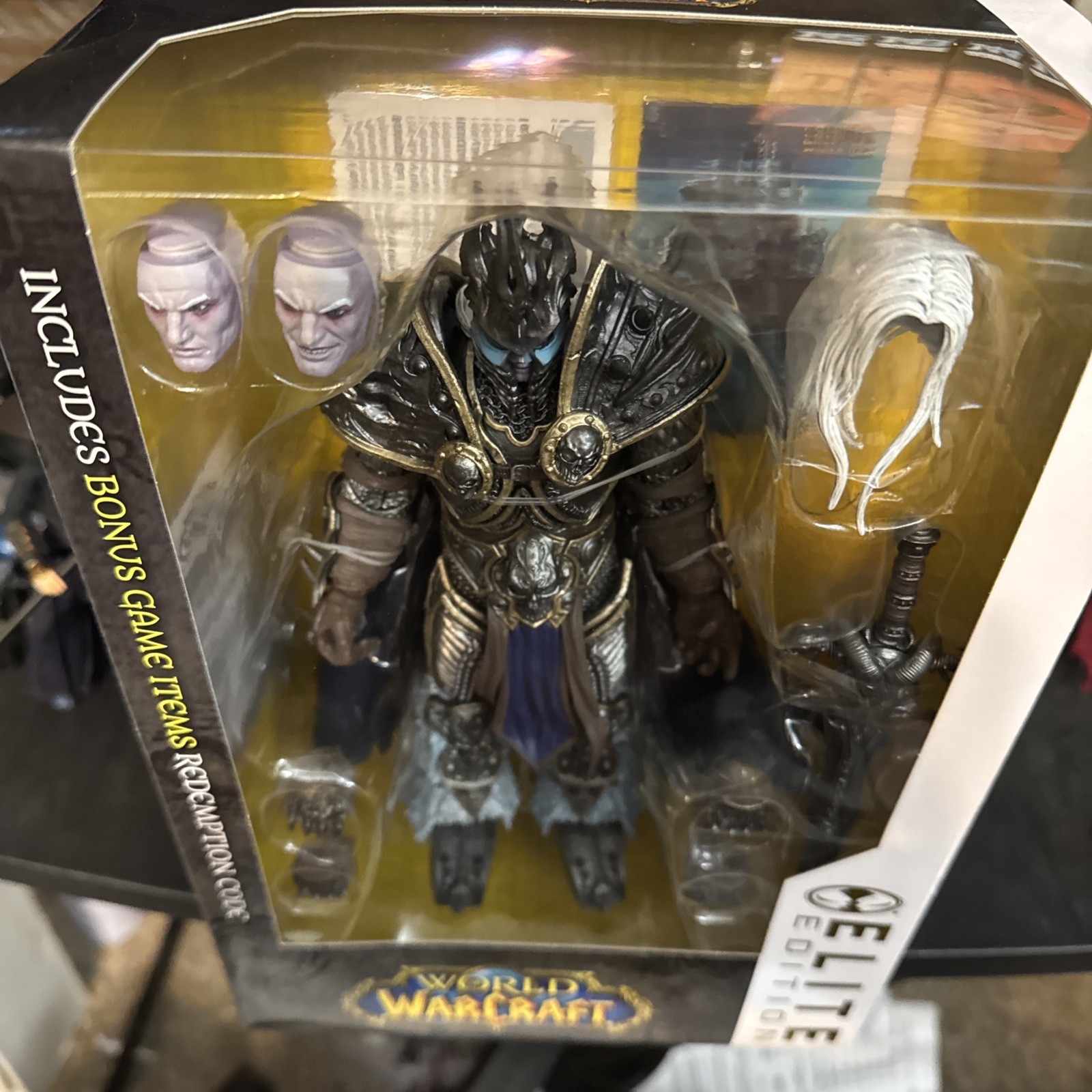 McFarlane The Lich King Elite Edition World of Warcraft Figure New In Hand