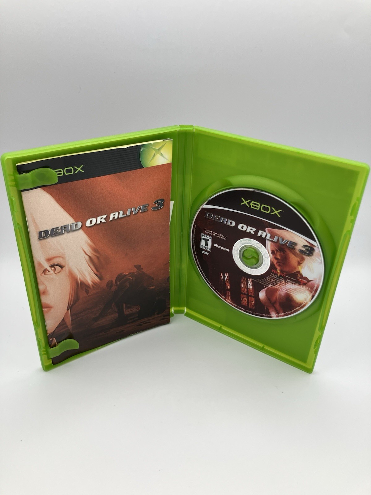 Dead or Alive 3 (Microsoft Xbox, 2001) Near Mint CIB. Barely Played, One Owner