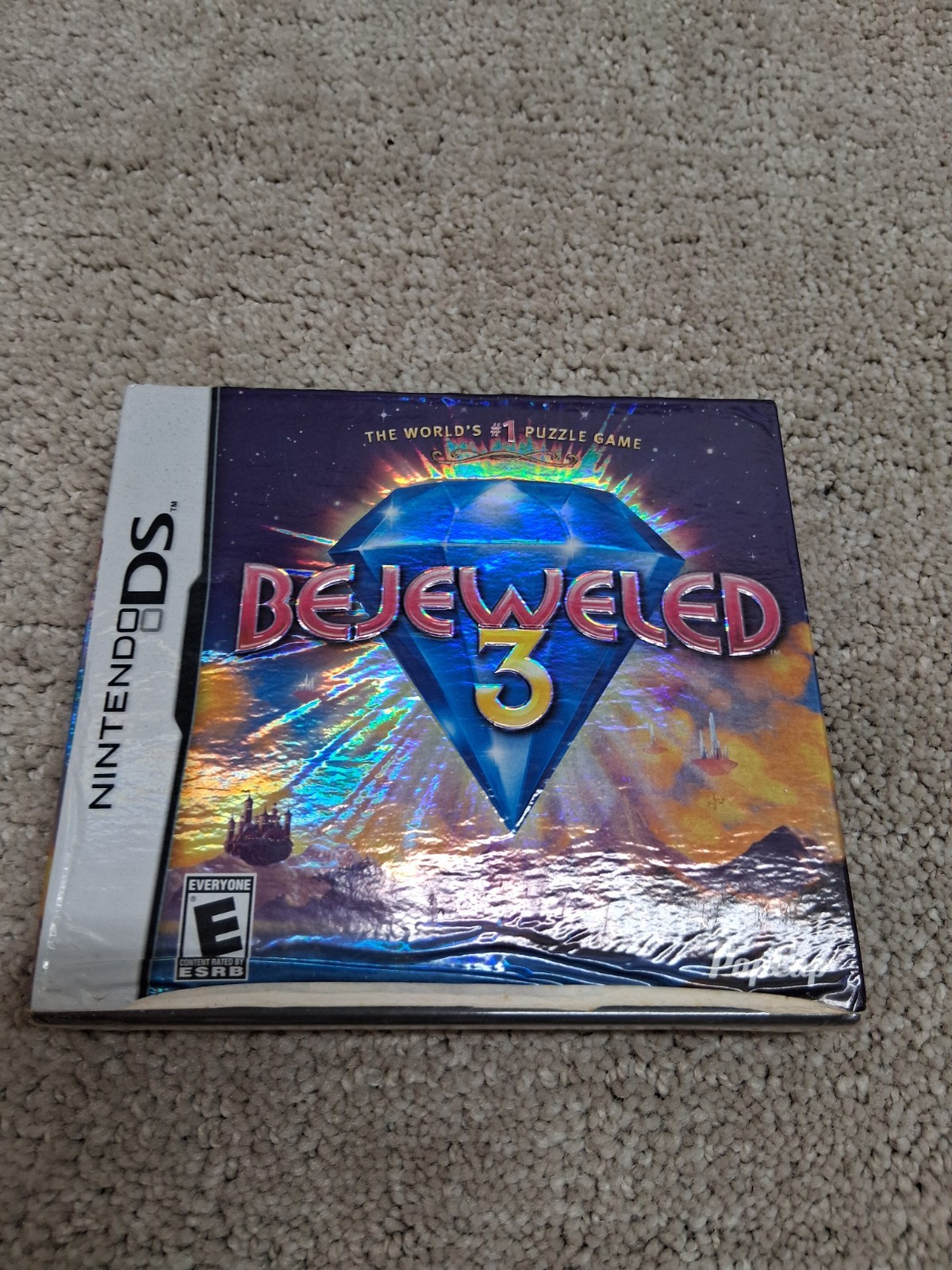 Bejeweled 3 Nintendo DS 2011 Brand New Sealed W/ Cover