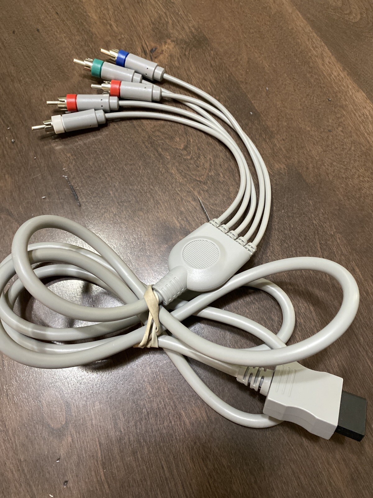 6FT HD TV Component RCA Audio Video AV Cable Cord Plug for Nintendo Wii U Wii