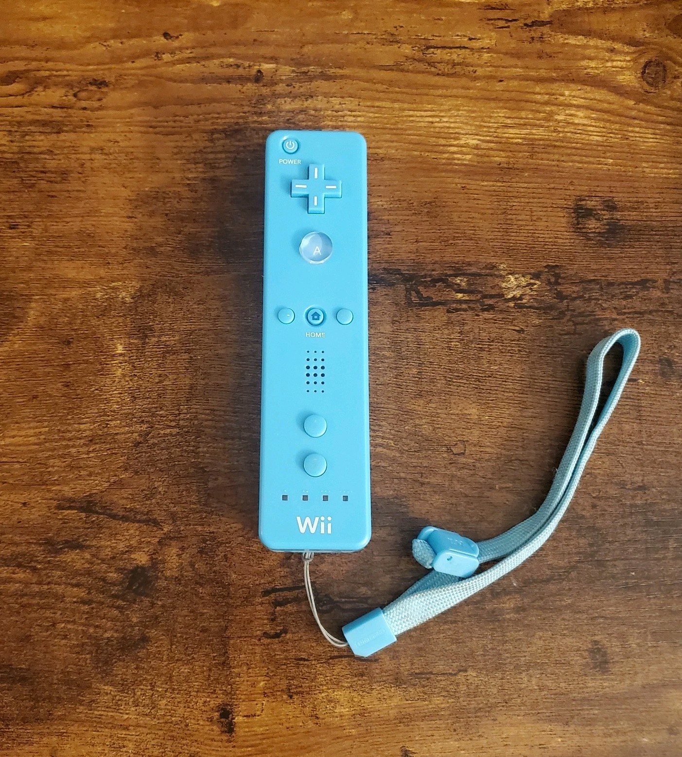 Nintendo Wii Controller- Light Blue Turquoise Japan RARE