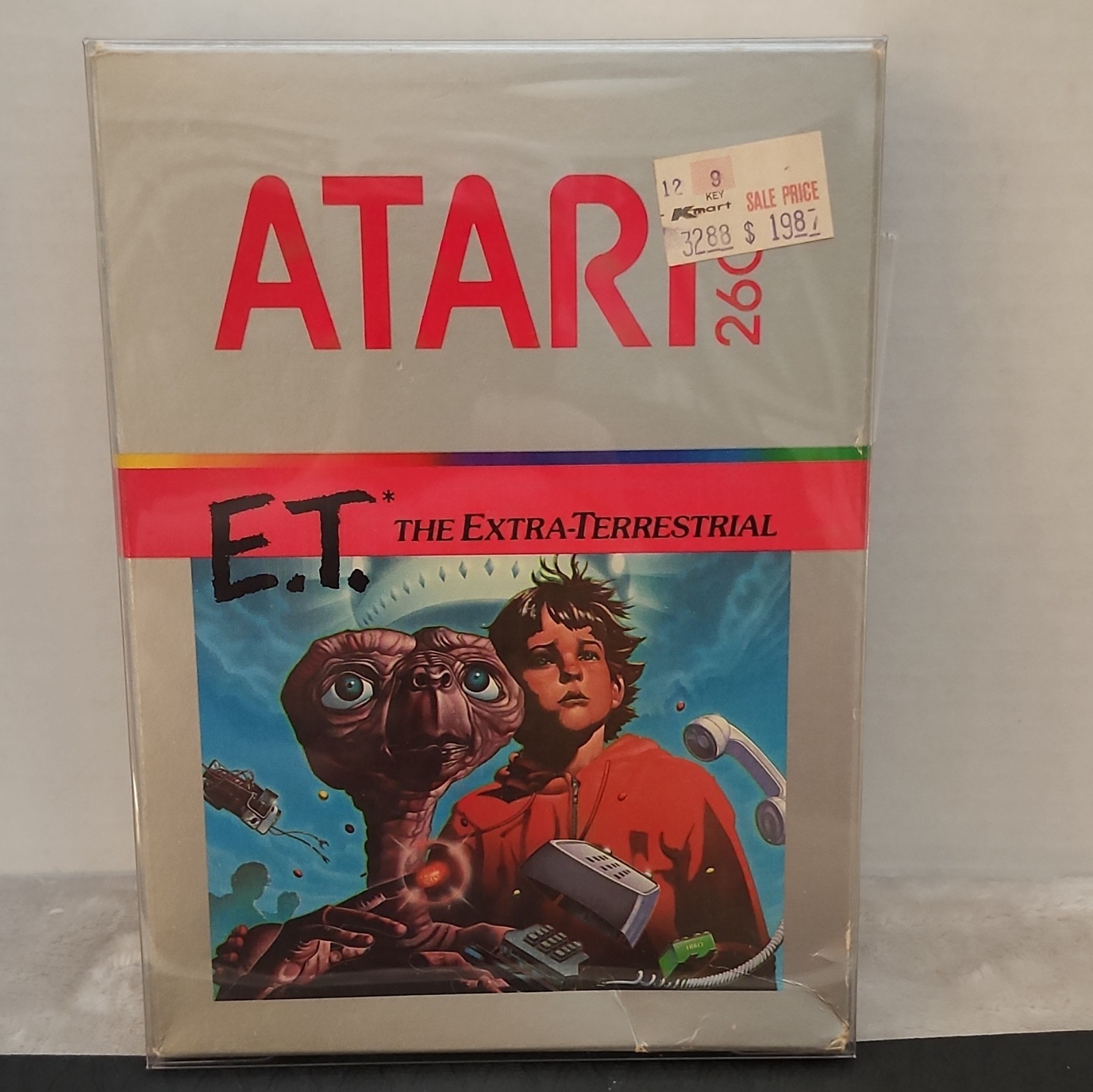 Atari E.T. The Extra-Terrestrial for Atari 2600 Action Adventure Game 1982