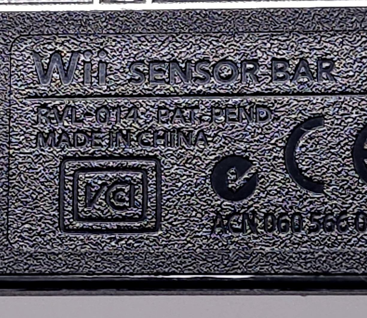 Nintendo Wii OEM Sensor Bar Wired RVL-014 Genuine U Game Official Cable Cord