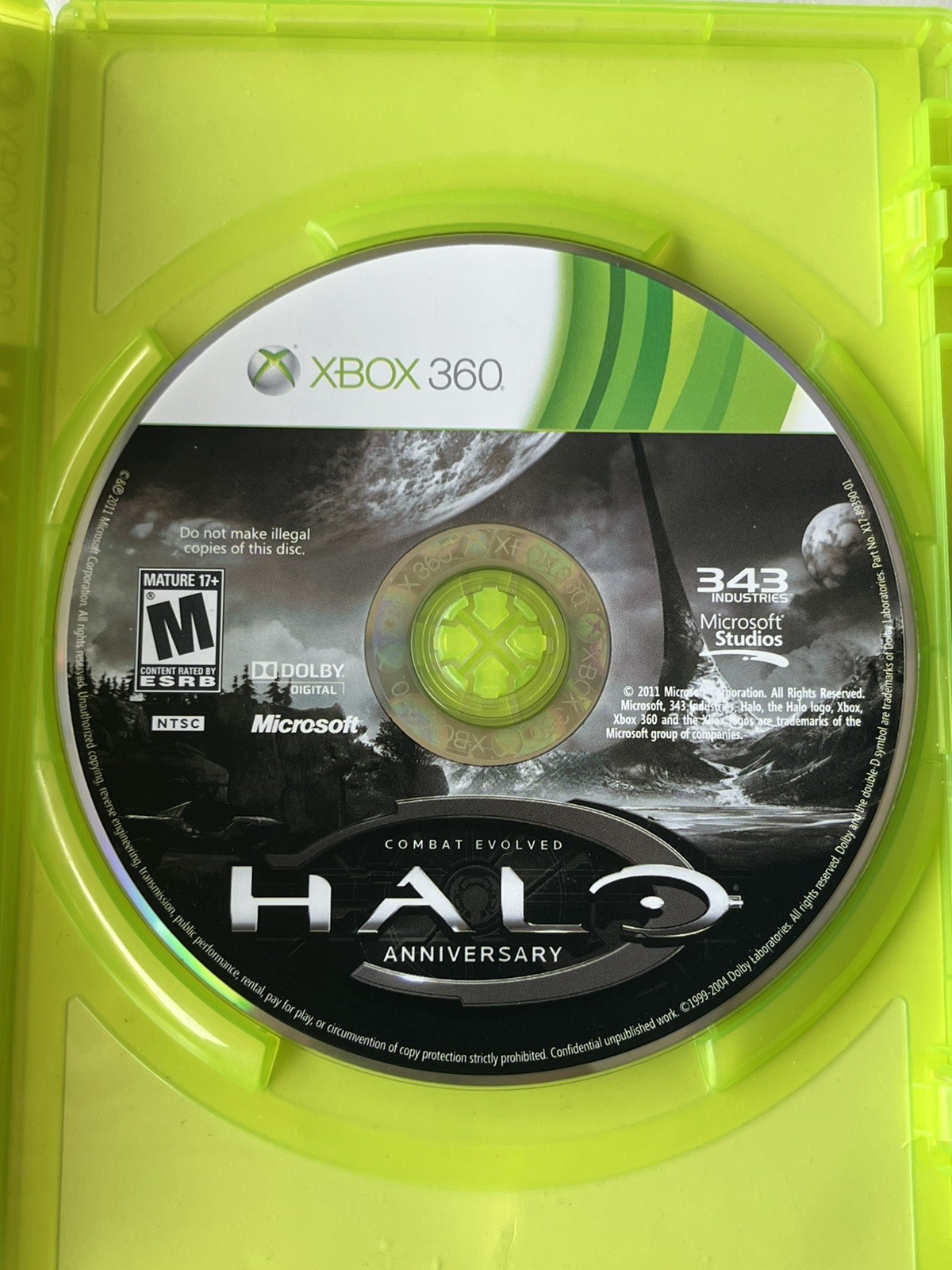 Microsoft Xbox 360 Halo Game Bundle Reach, Halo Anniversary, Halo 4