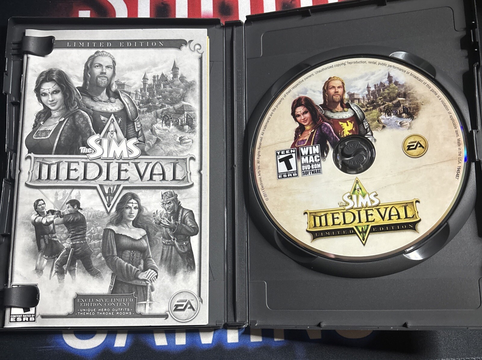 The Sims Medieval Limited Edition PC Game Complete 2011