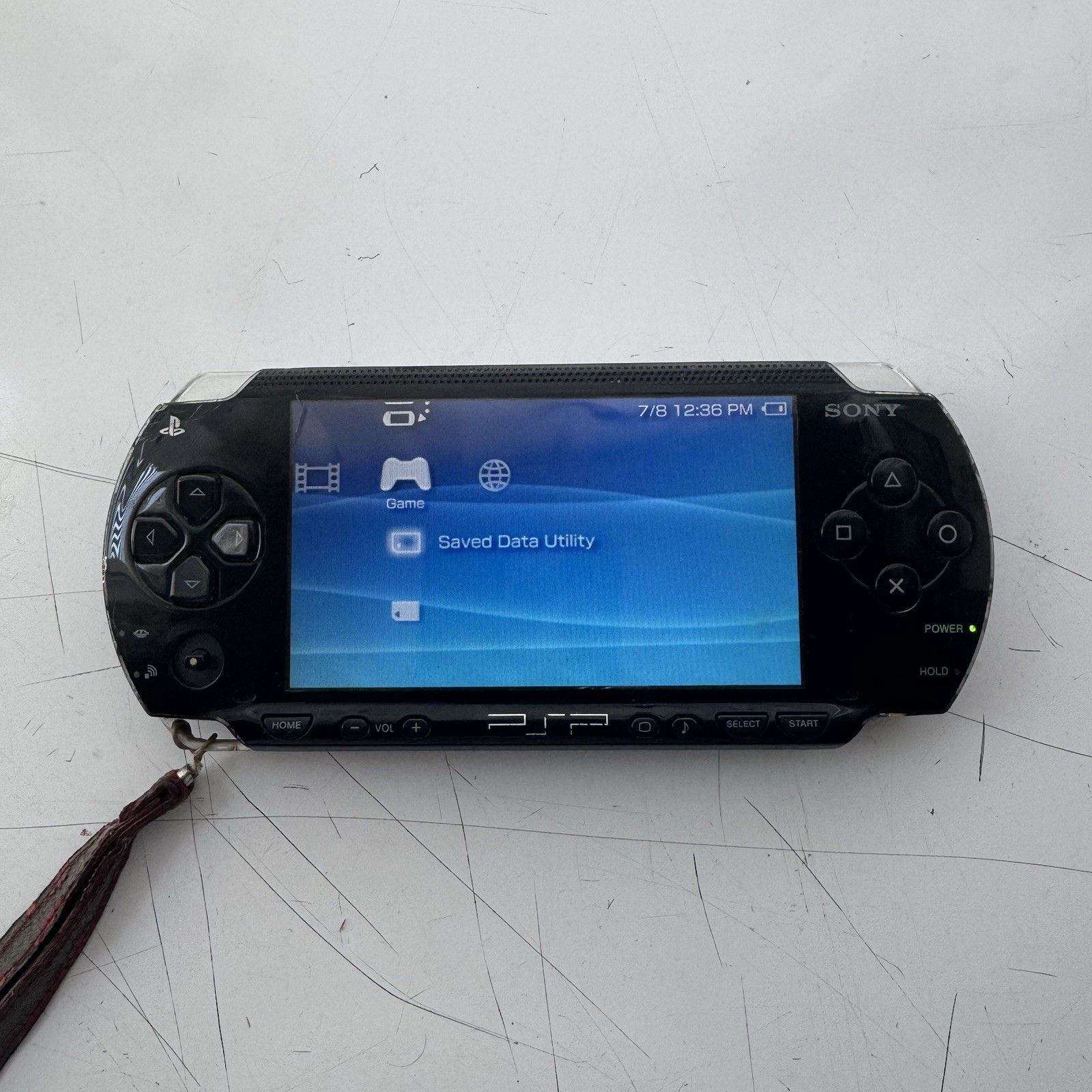 Sony PSP-3000 Black Handheld System.