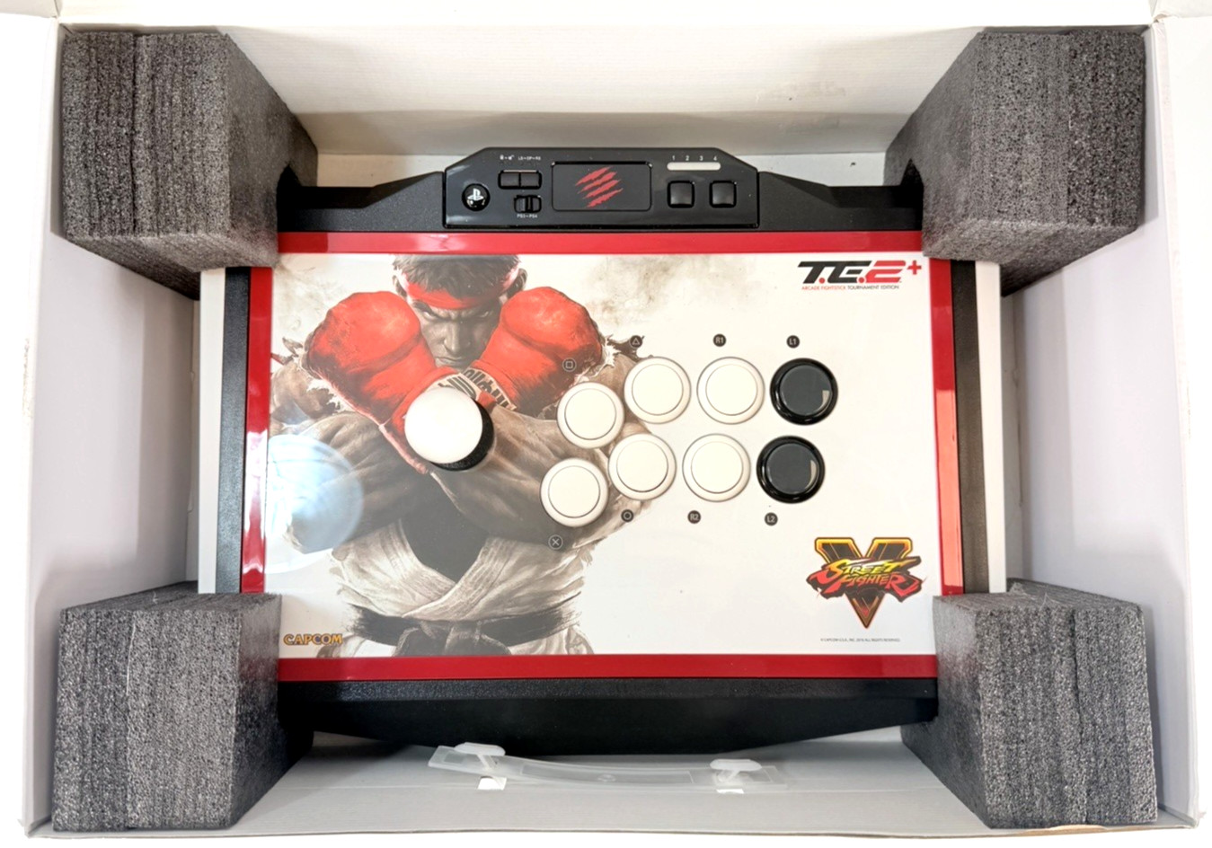 [MAD CATZ] Street Fighter V Arcade Fight Stick Tournament Edition 2+ for PS3/4