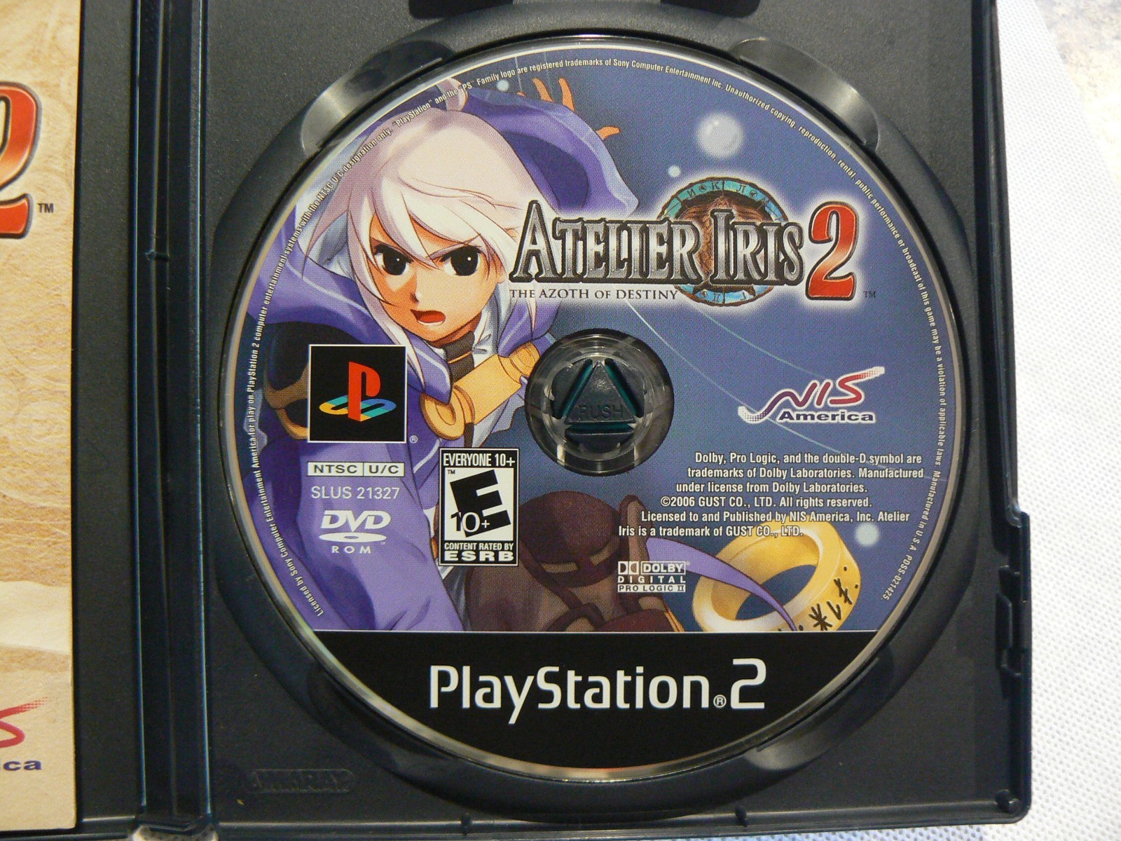 Atelier Iris 2: The Azoth of Destiny (PlayStation 2, PS2, 2006) Complete Tested