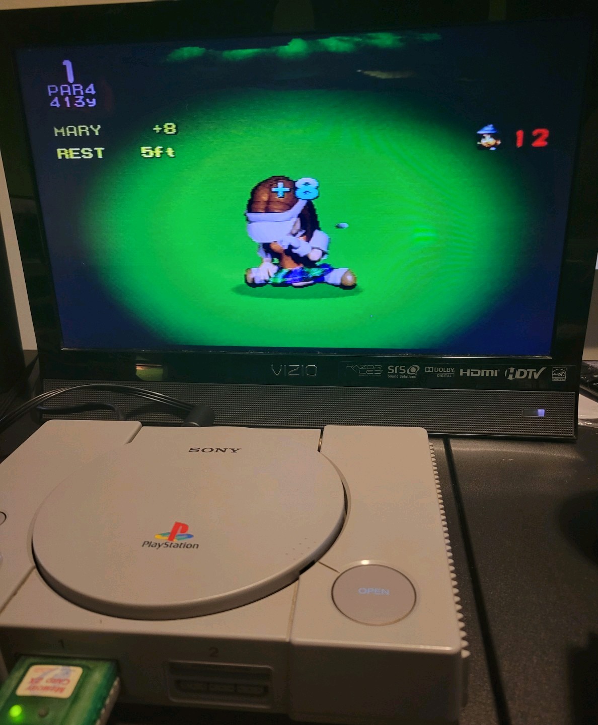 Hot Shots Golf Sony PlayStation 1 PS1 (1998), TESTED & WORKING! Complete
