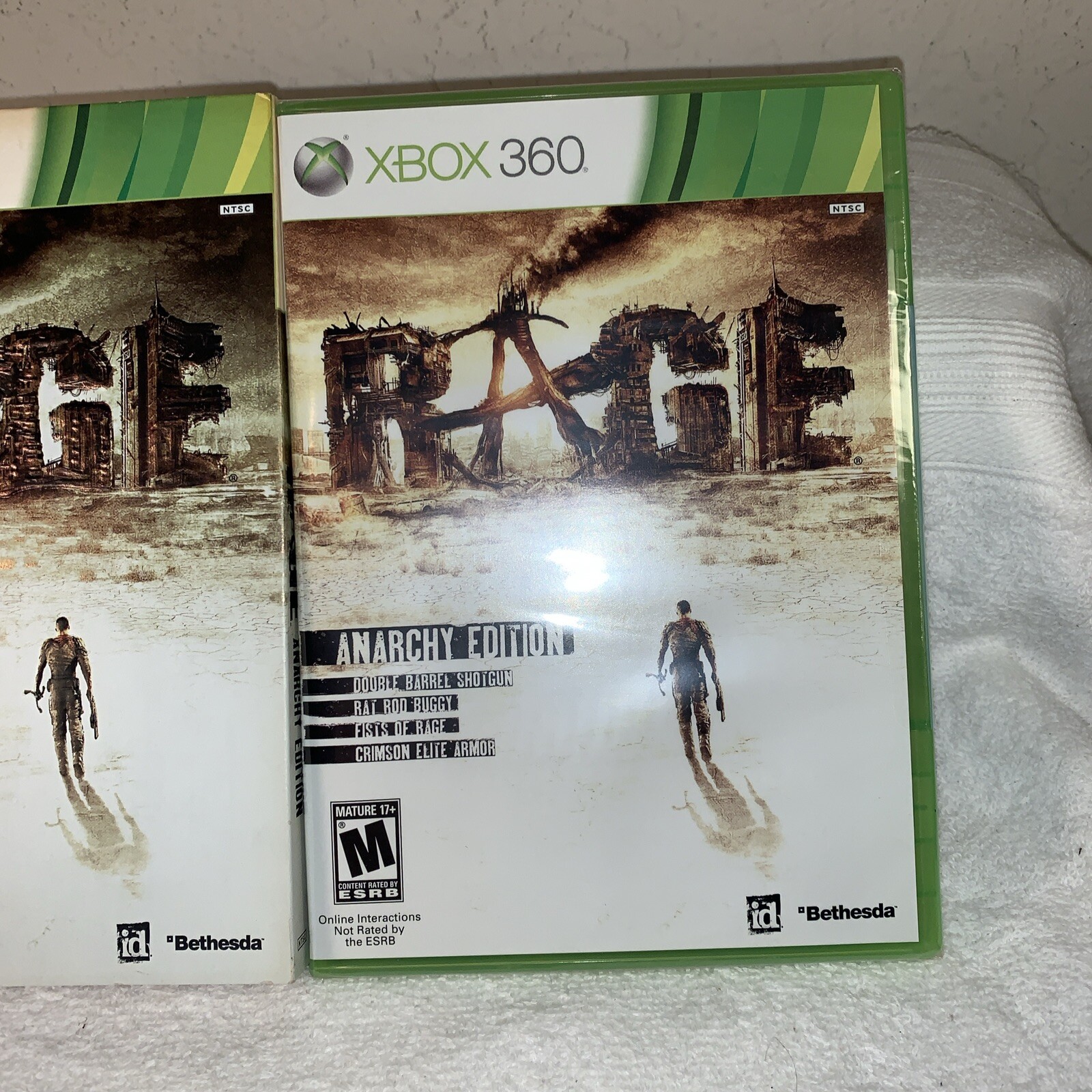 Rage – Anarchy Edition Microsoft Xbox 360 Rare Factory Sealed With Slipcover