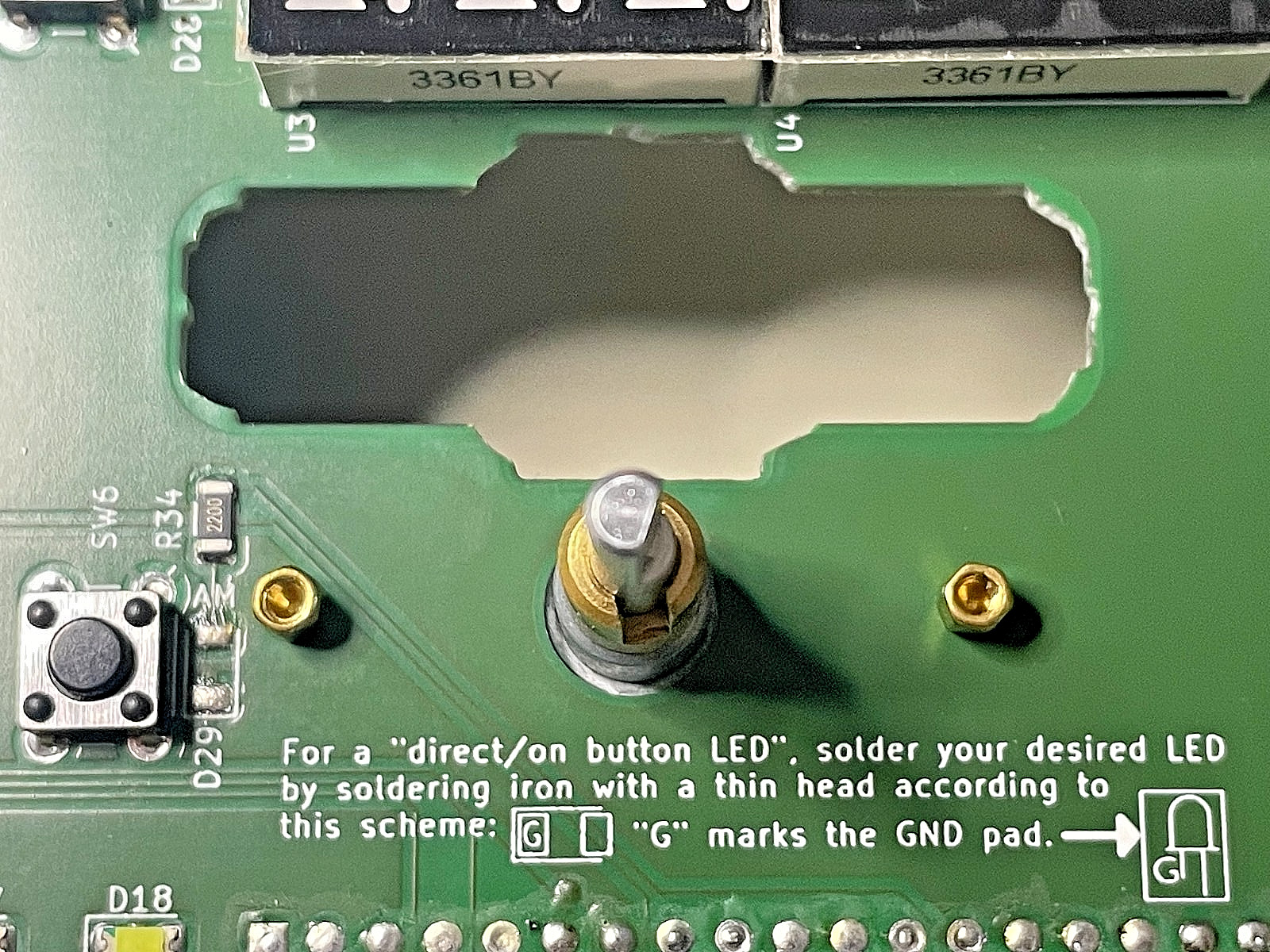 Airbus A320 Radio Management Panel (RMP) — Fully Assembled PCB