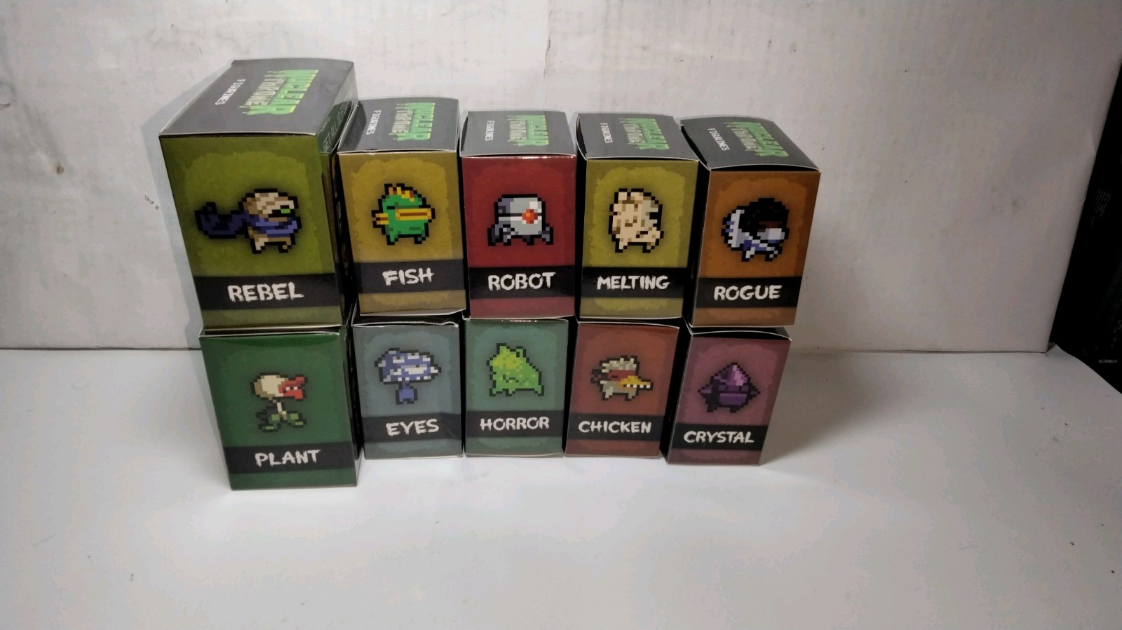 Nuclear Throne Figures Set of 10 Vlambeer New in Box Original 2016 Free Shipping