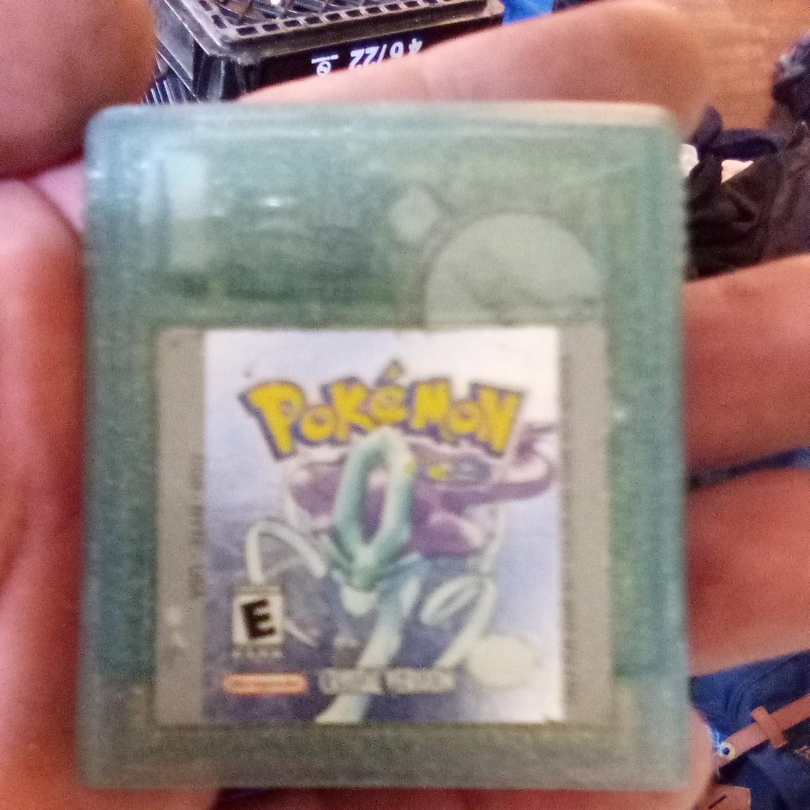 Authentic Pokemon Crystal Version Nintendo Game Boy Color GBC Cart BATTERY