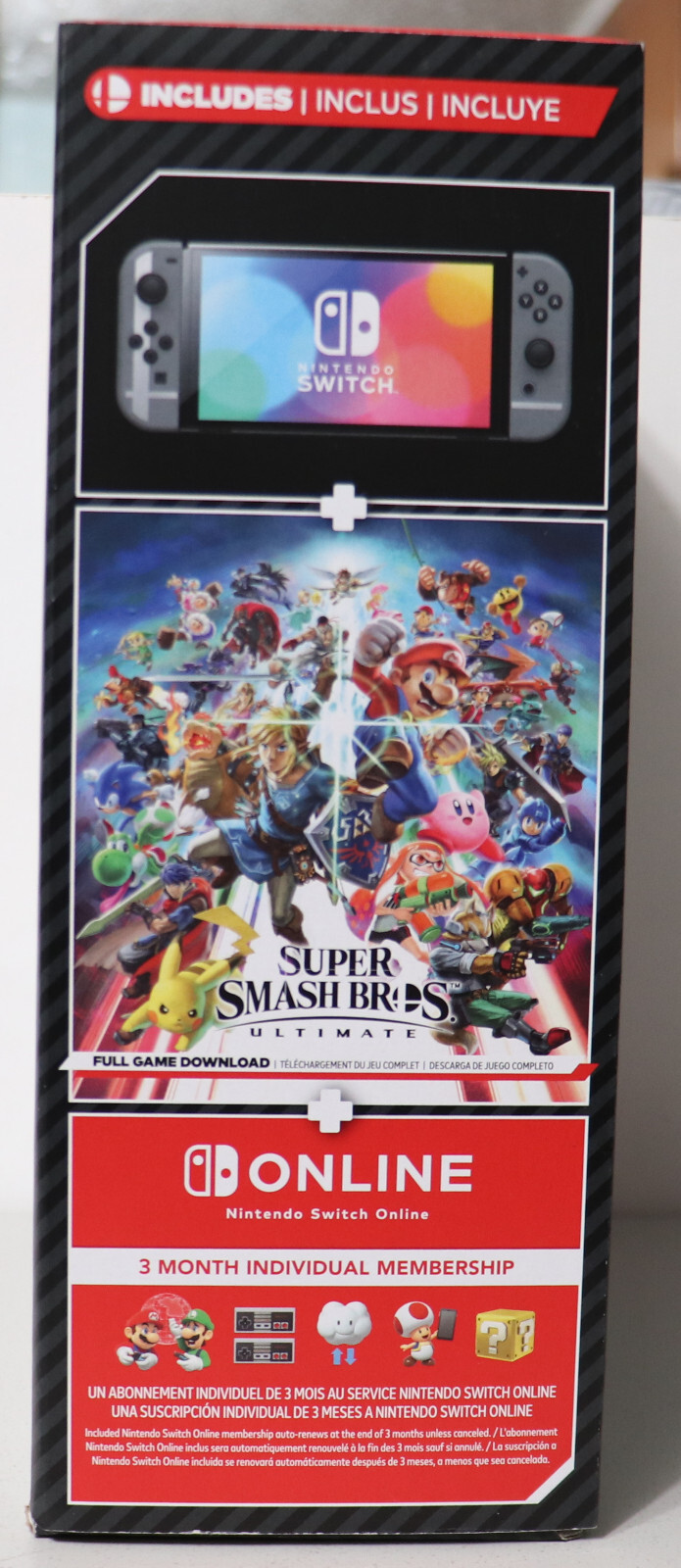 Nintendo Switch OLED Super Smash Bros. Ultimate Console Bundle Limited Edition