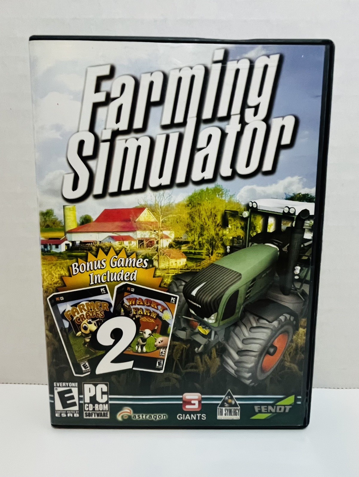 Farming Simulator 2008 PC CD-ROM Game with Bonus Games Included