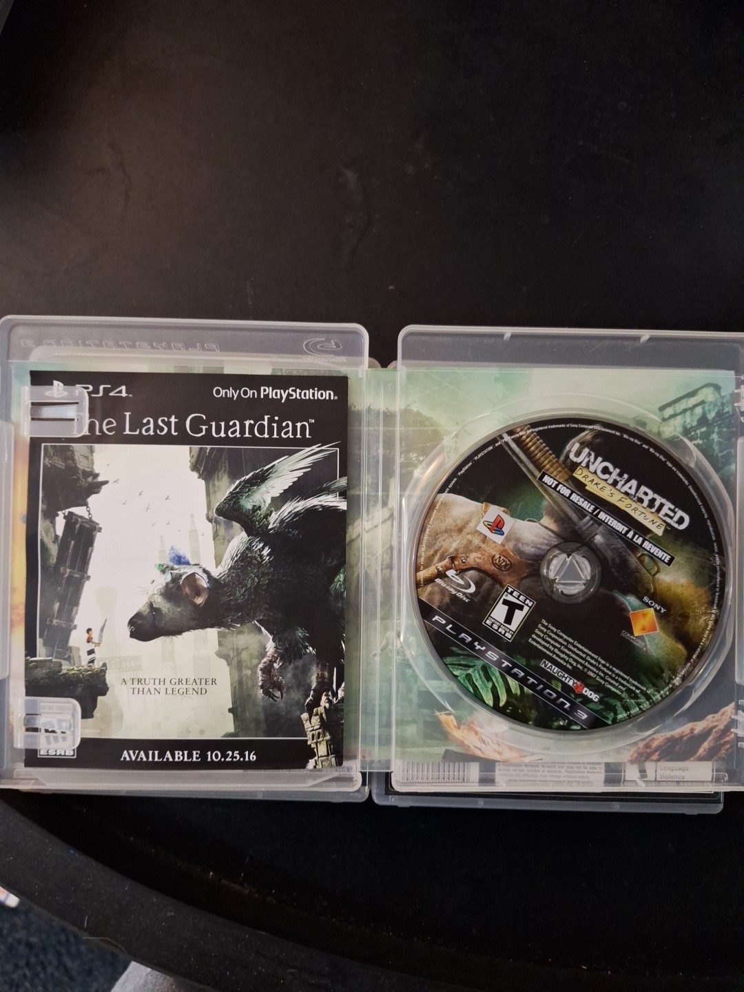 Uncharted Drake’s Fortune, 2, & 3 Trilogy (Sony PlayStation 3, PS3) 3 Game Lot